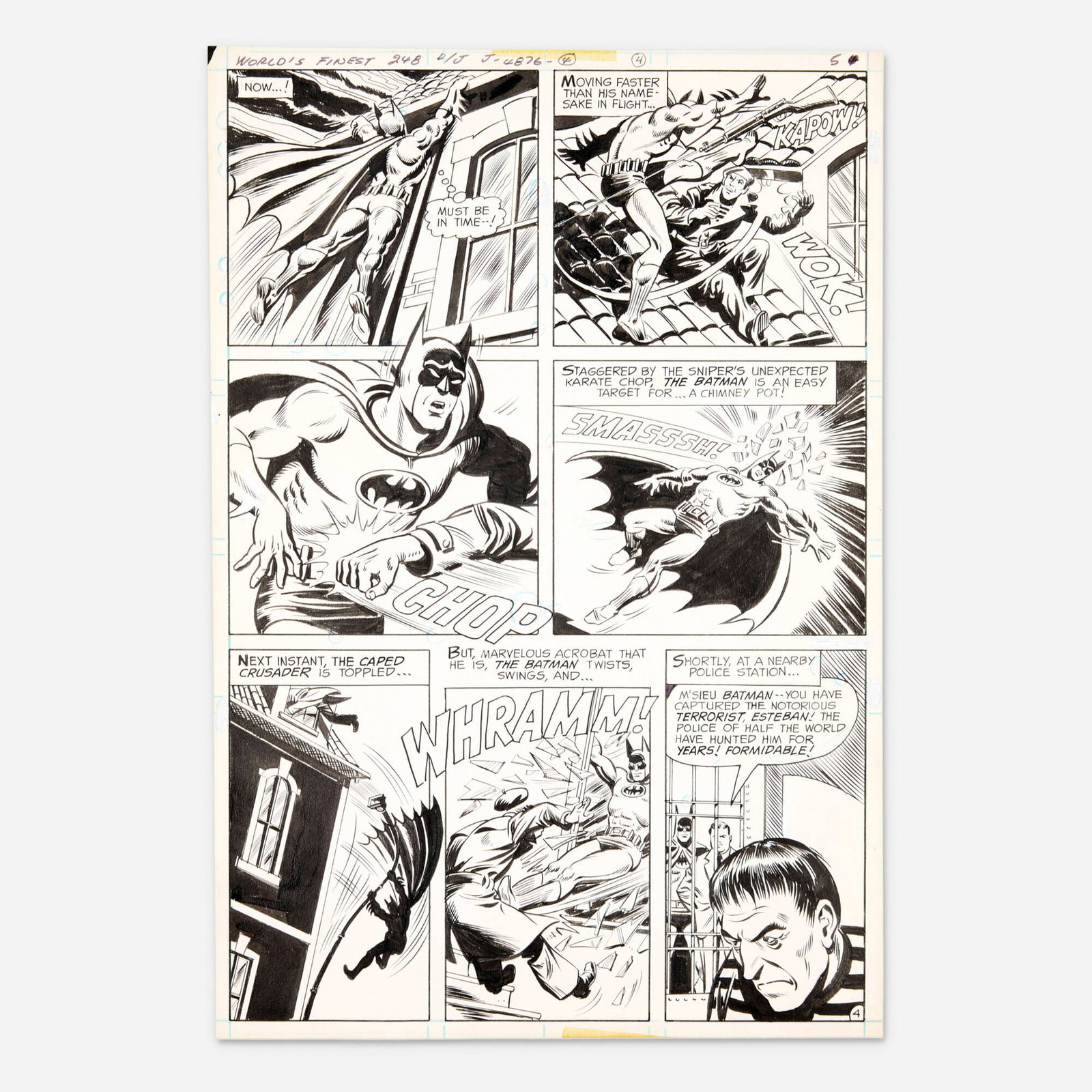 Kurt Schaffenberger and Tex Blaisdell, World's Finest #248 Story Page 5 Original Art (1 of 1)