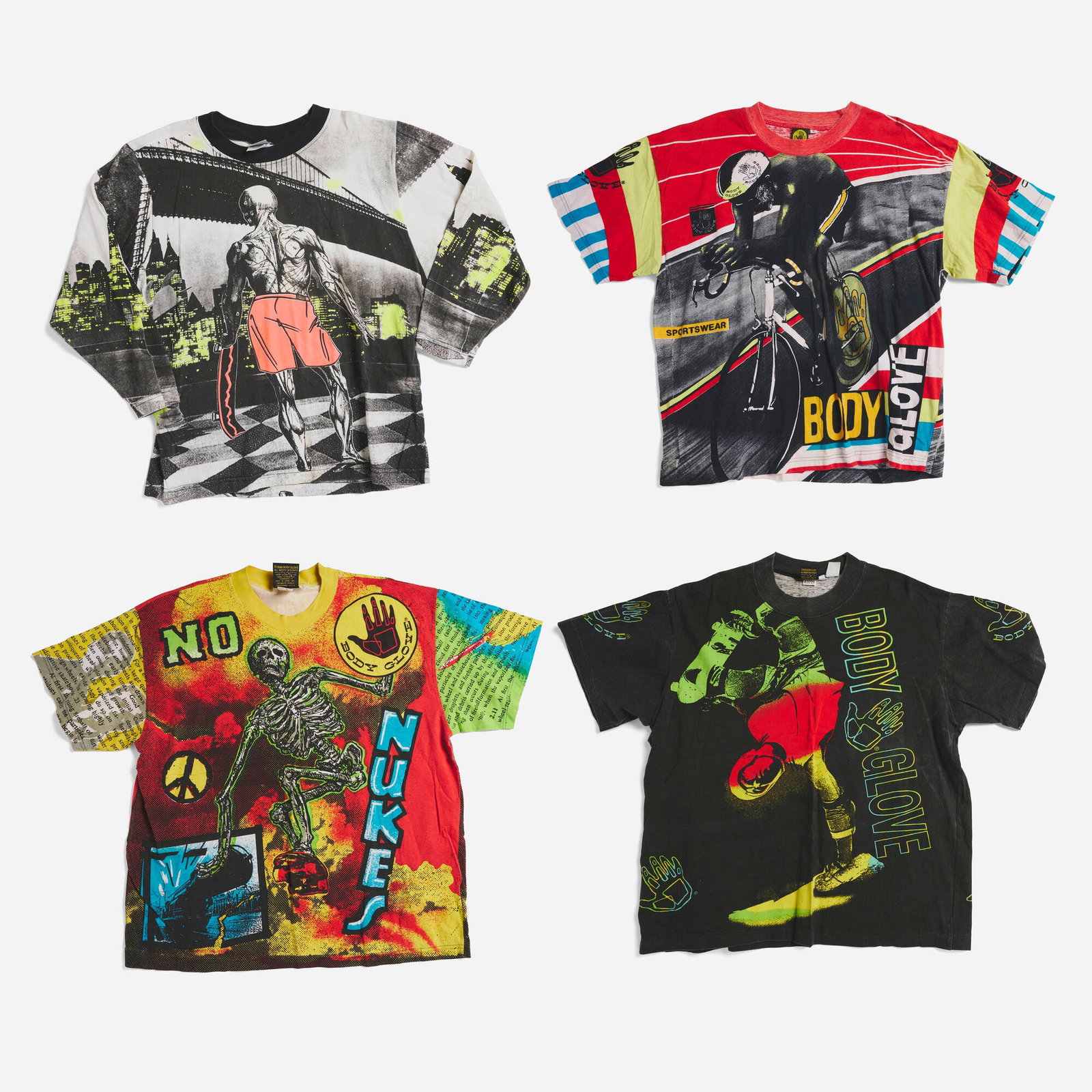 4 Vintage Body Glove and Jimmy'z All Over Print T-Shirt Group (1 of 2)