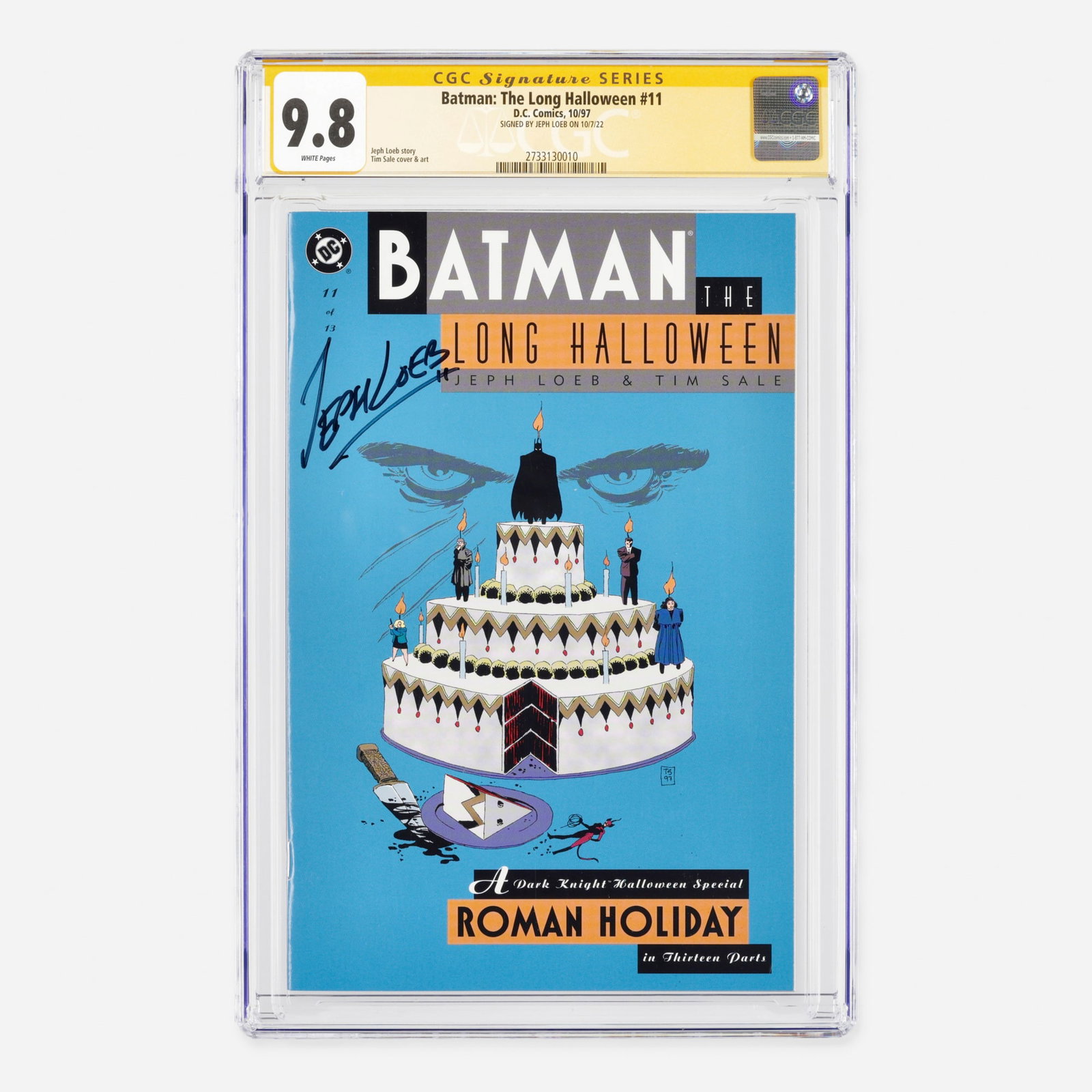 DC Comics Batman: The Long Halloween #11 CGC 9.8 Signature Series Jeph Loeb (1 of 2)