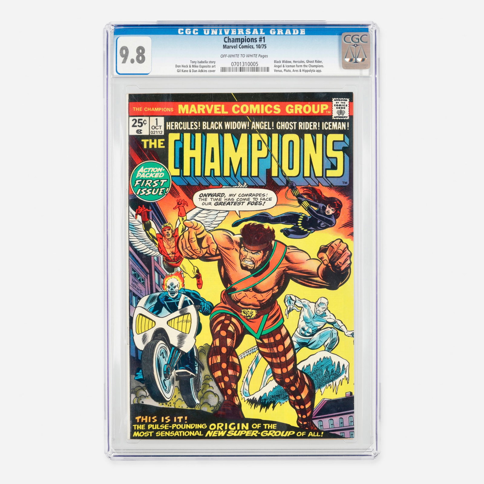 Marvel Comics Champions #1 CGC 9.8 (1 of 2)