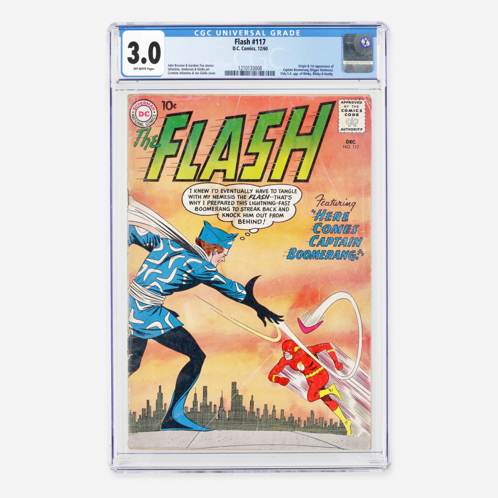 DC Comics Flash #117 CGC 3.0 (1 of 2)