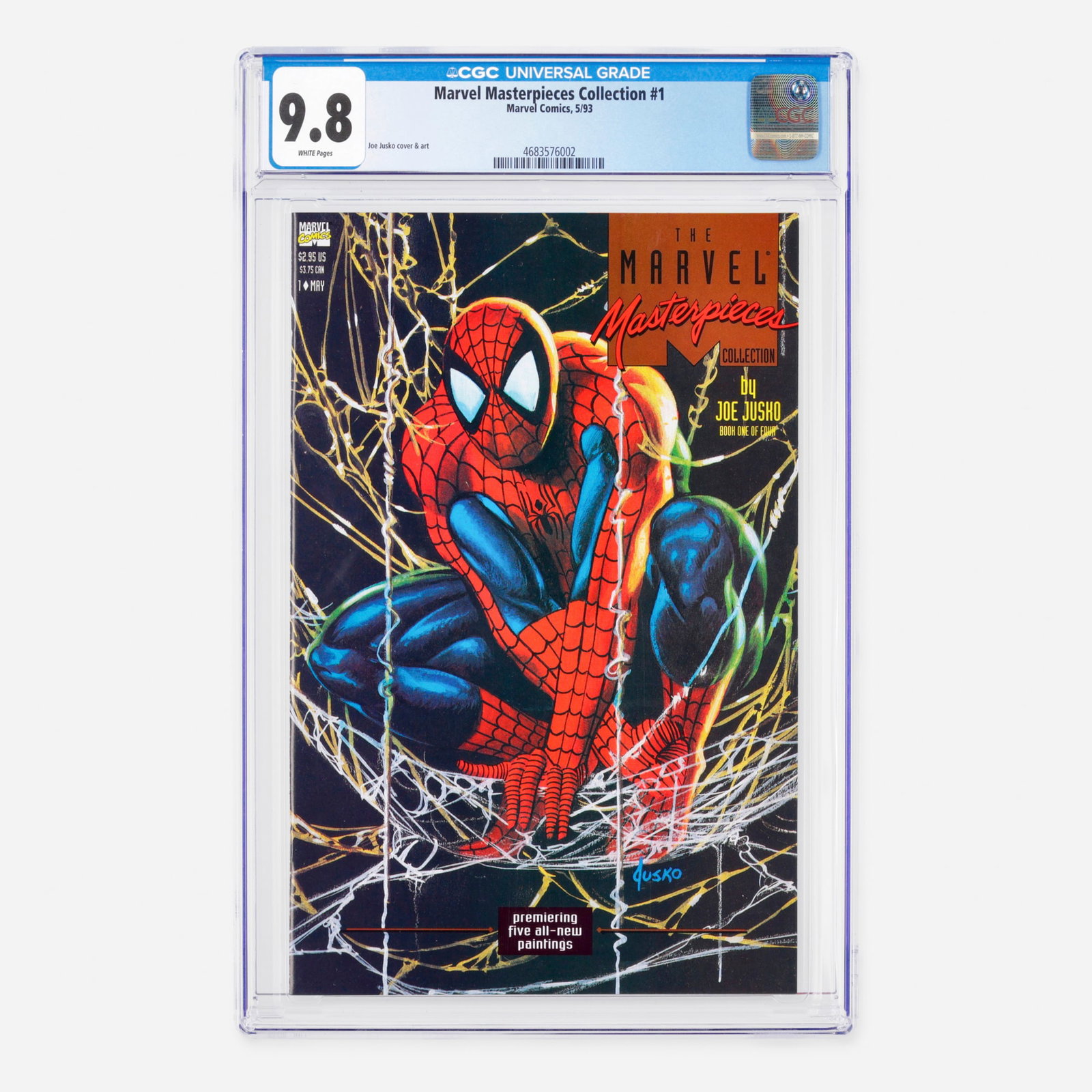 Marvel Comics Marvel Masterpieces Collection #1 CGC 9.8 (1 of 2)