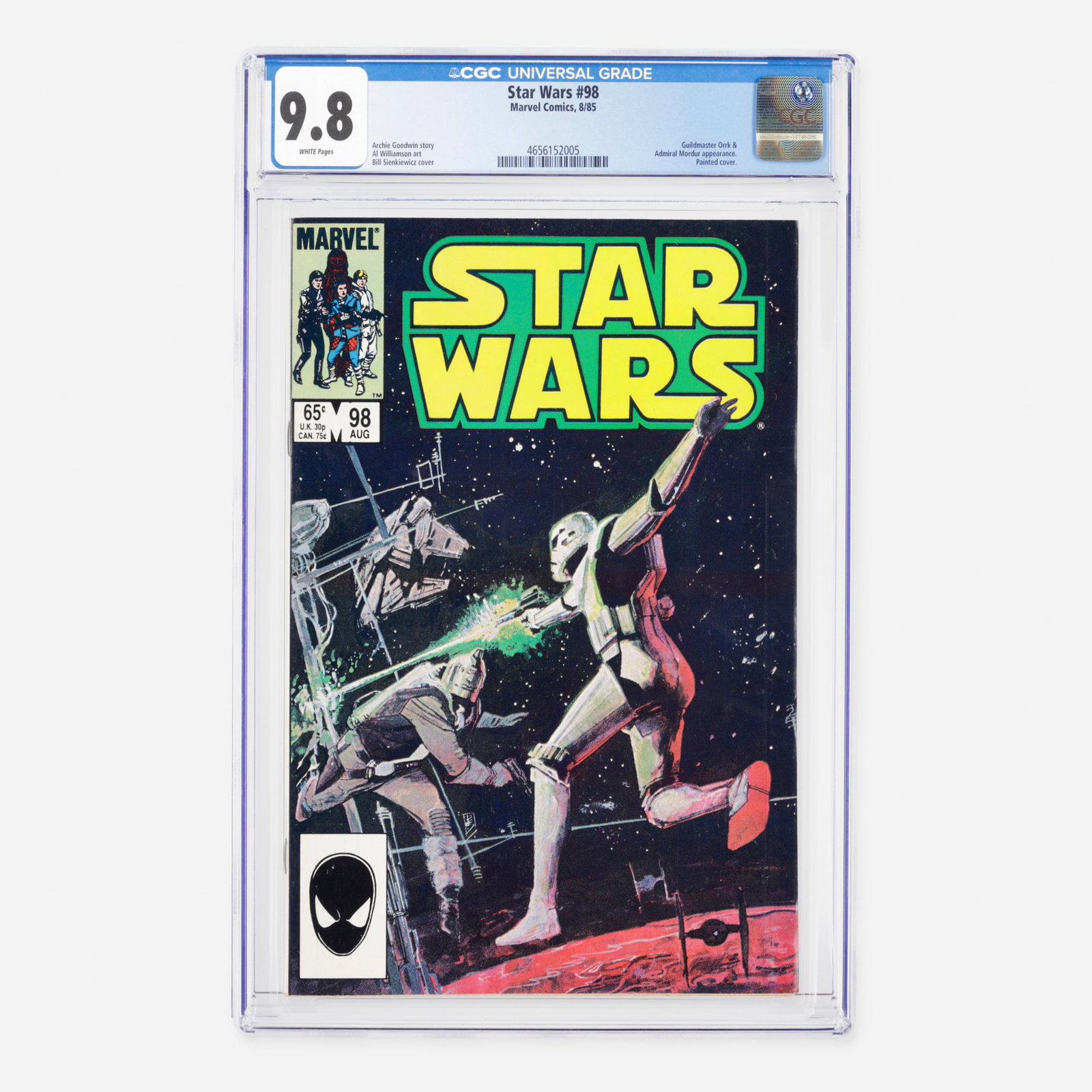 Marvel Comics Star Wars #98 CGC 9.8 (1 of 2)