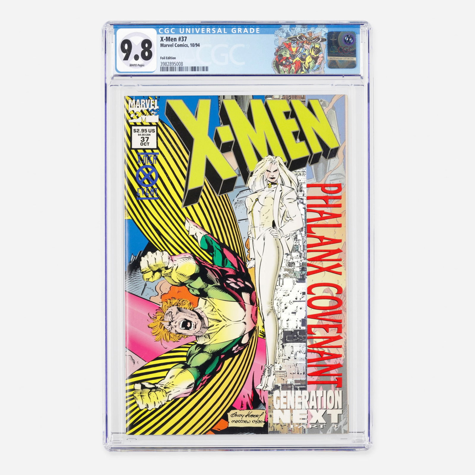 Marvel Comics X-Men #37 CGC 9.8 Foil Edition (1 of 2)