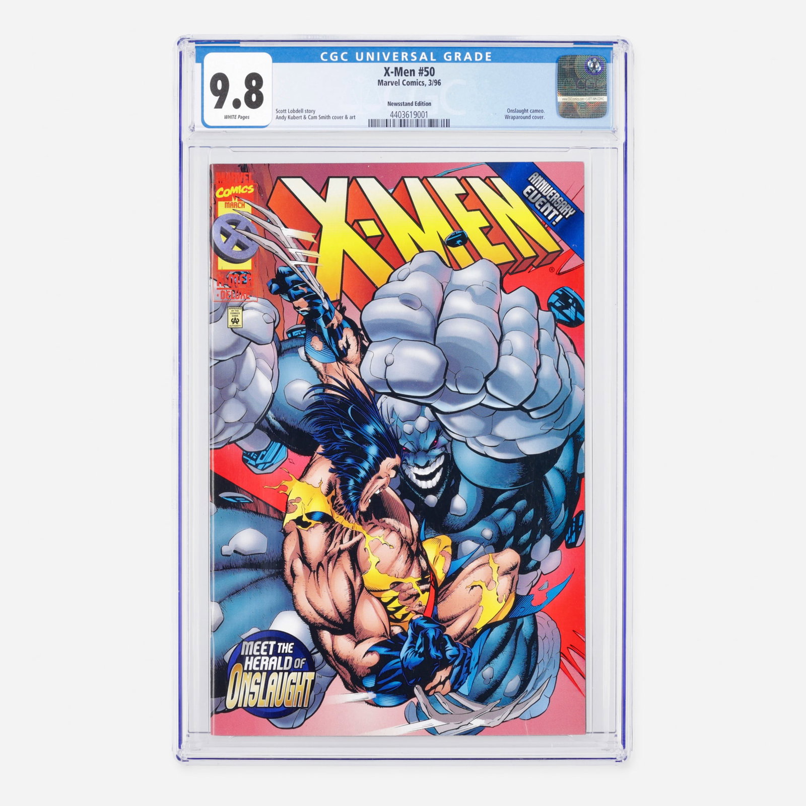 Marvel Comics X-Men #50 CGC 9.8 Newsstand (1 of 2)