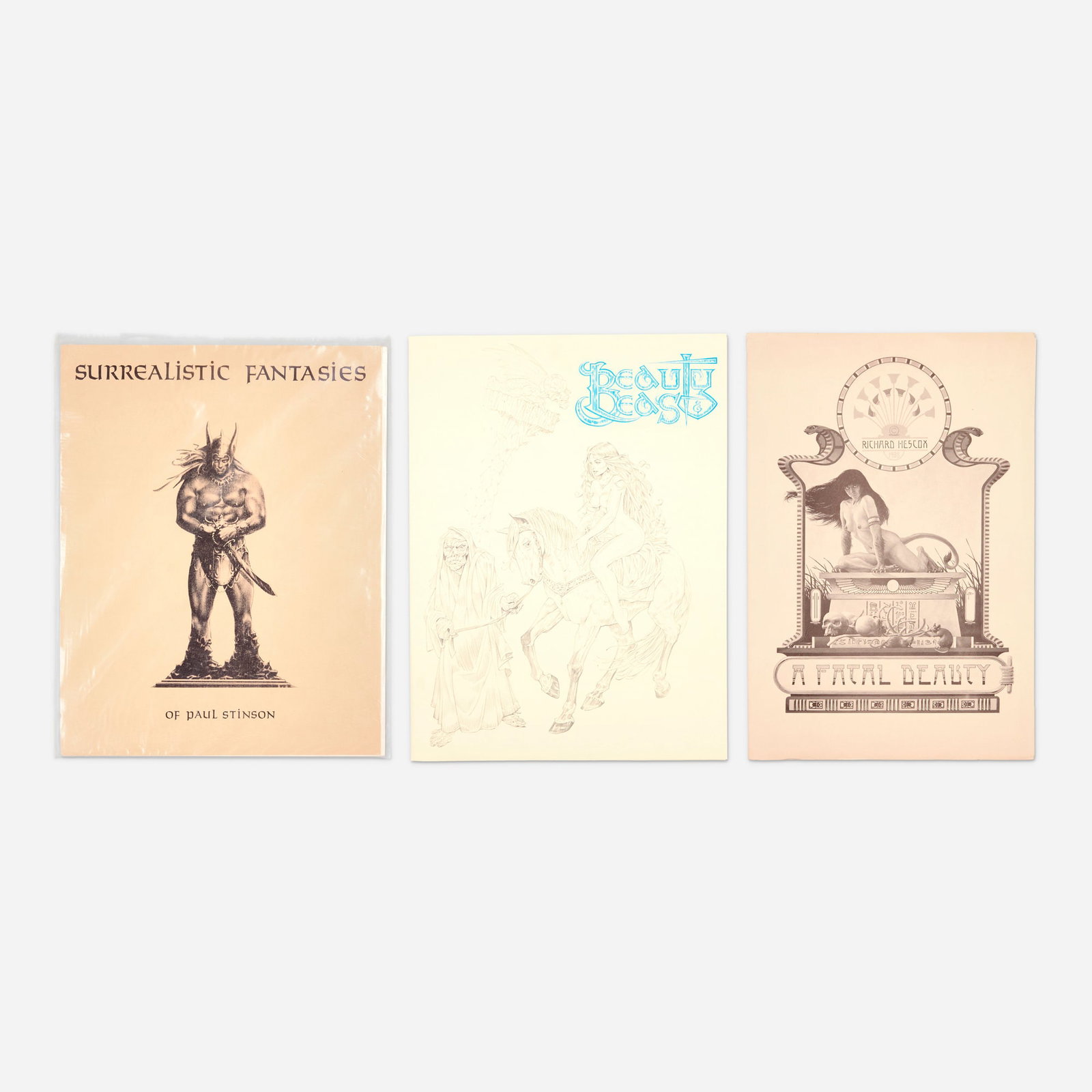 Group of 3 Art Portfolios (1 of 4)