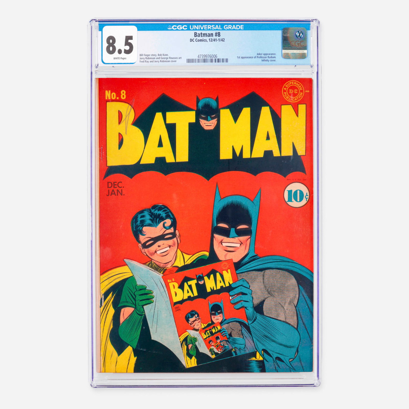 DC Comics Batman #8 CGC 8.5 (1 of 2)