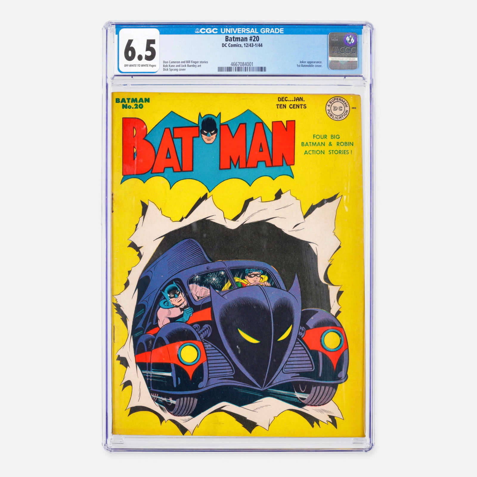 DC Comics Batman #20 CGC 6.5 (1 of 2)