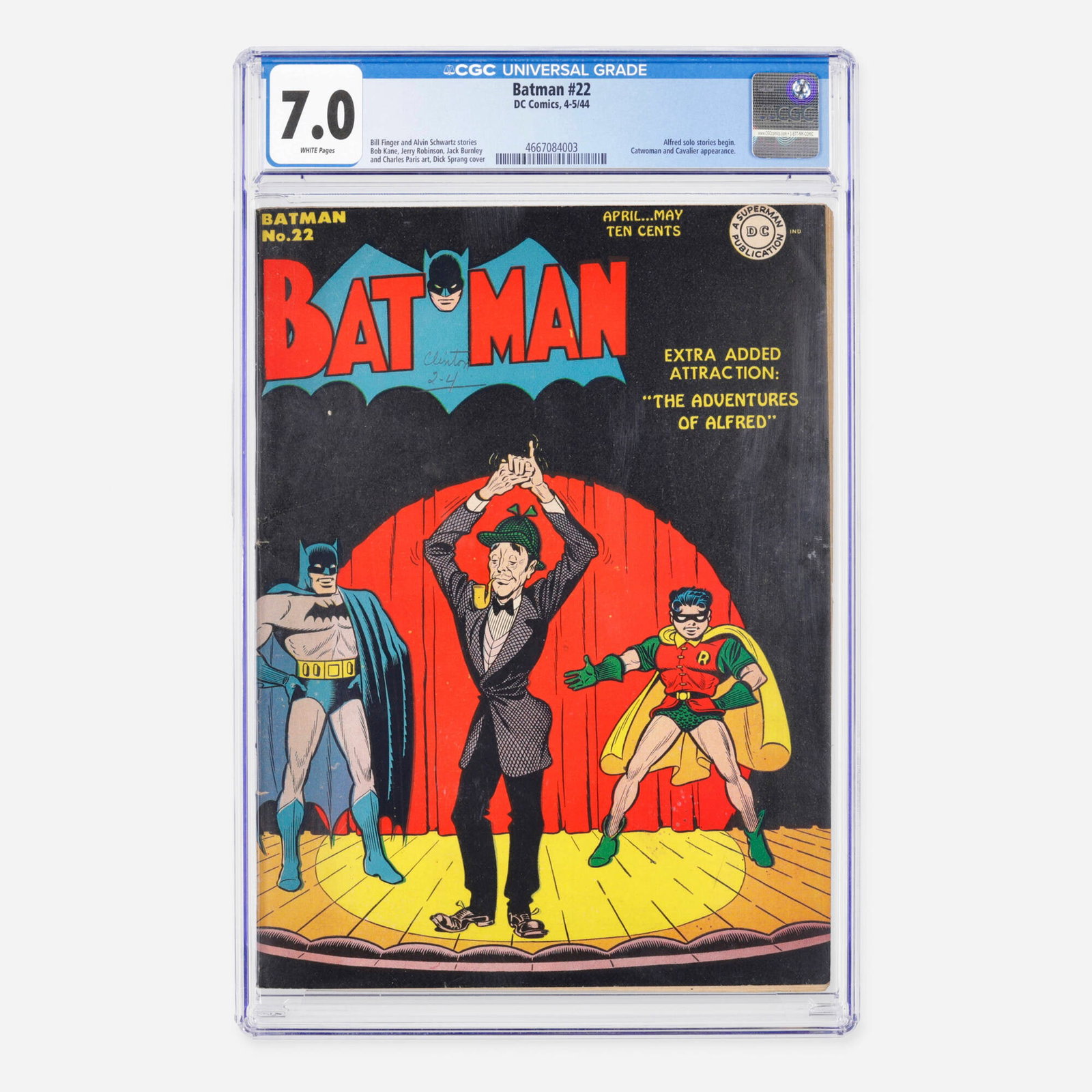DC Comics Batman #22 CGC 7.0 (1 of 2)