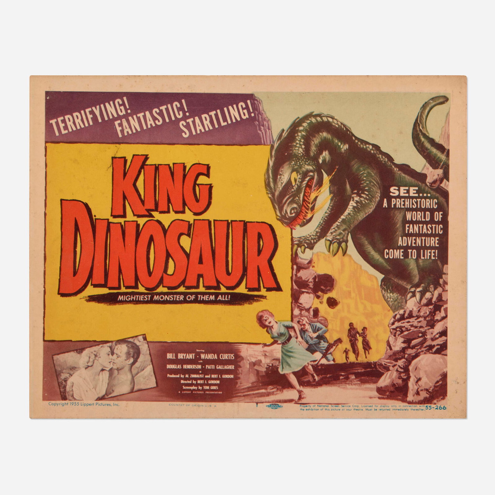 King Dinosaur (Zimgor Productions, 1955)