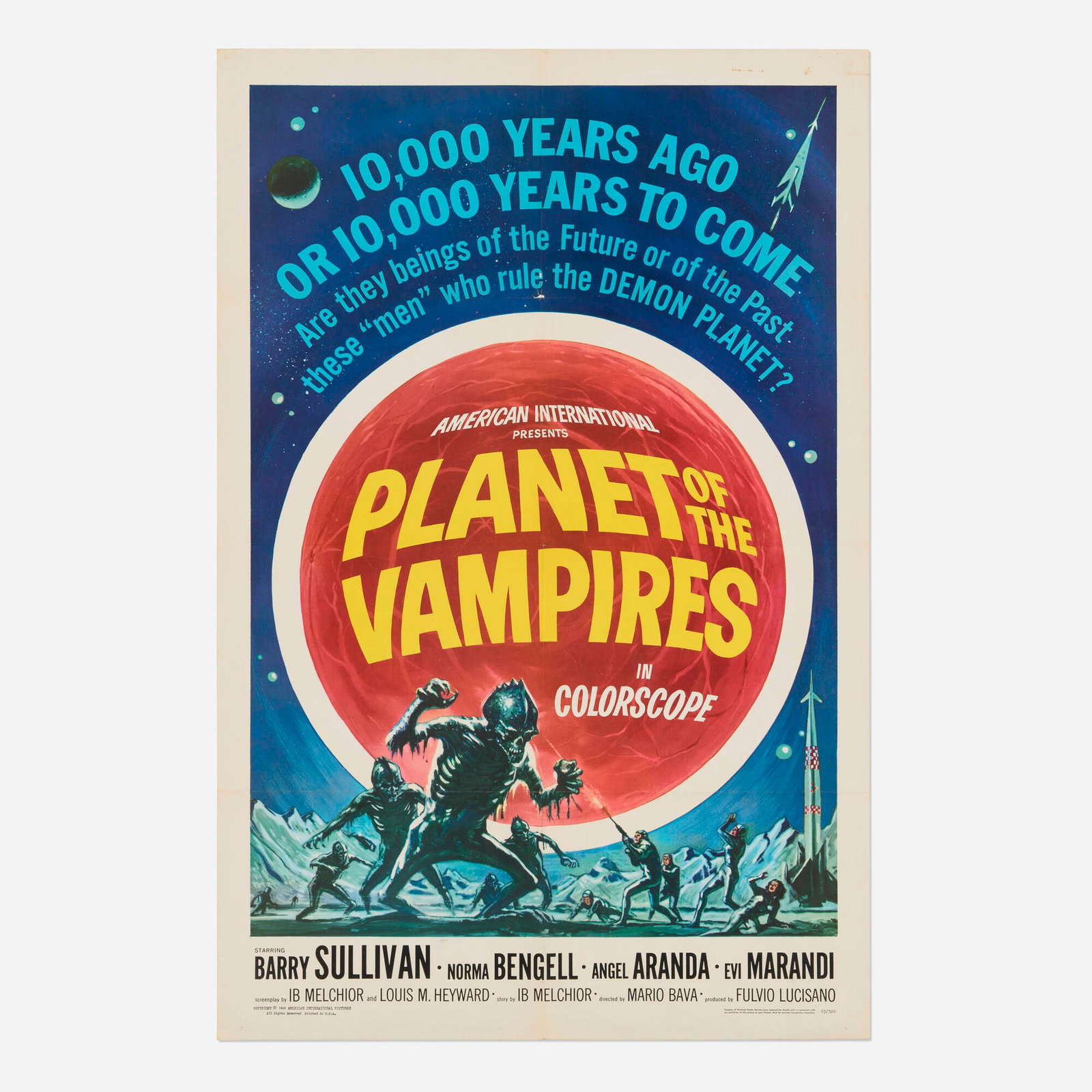 Planet of The Vampires (American International, 1965)