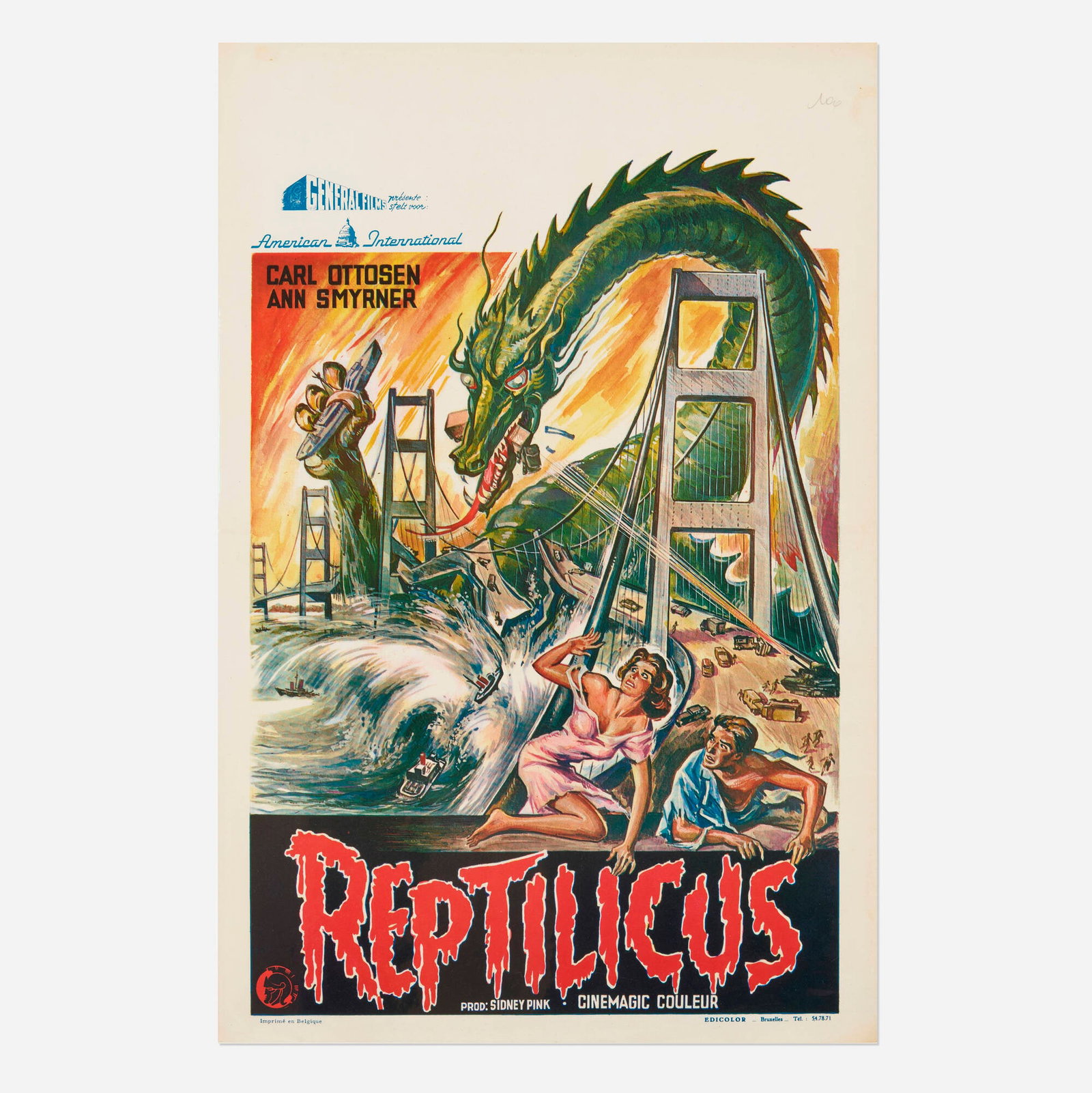 Reptilicus (American International, 1961) (1 of 2)