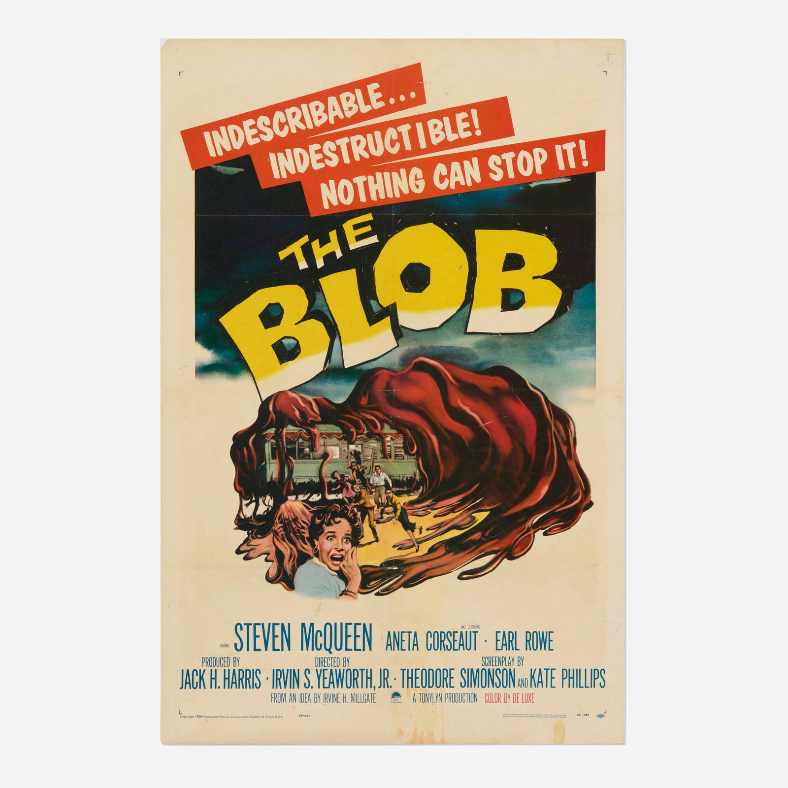 The Blob (Paramount, 1958) (1 of 2)