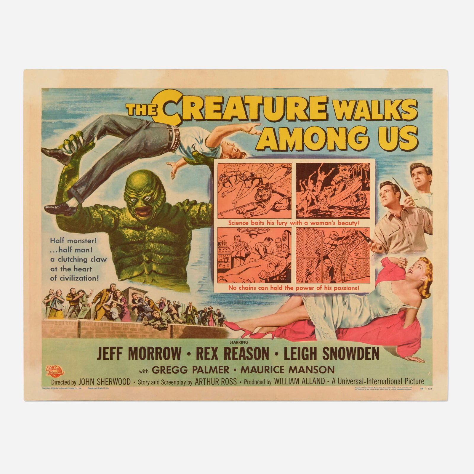 The Creature Walks Among Us (Universal International, 1956)