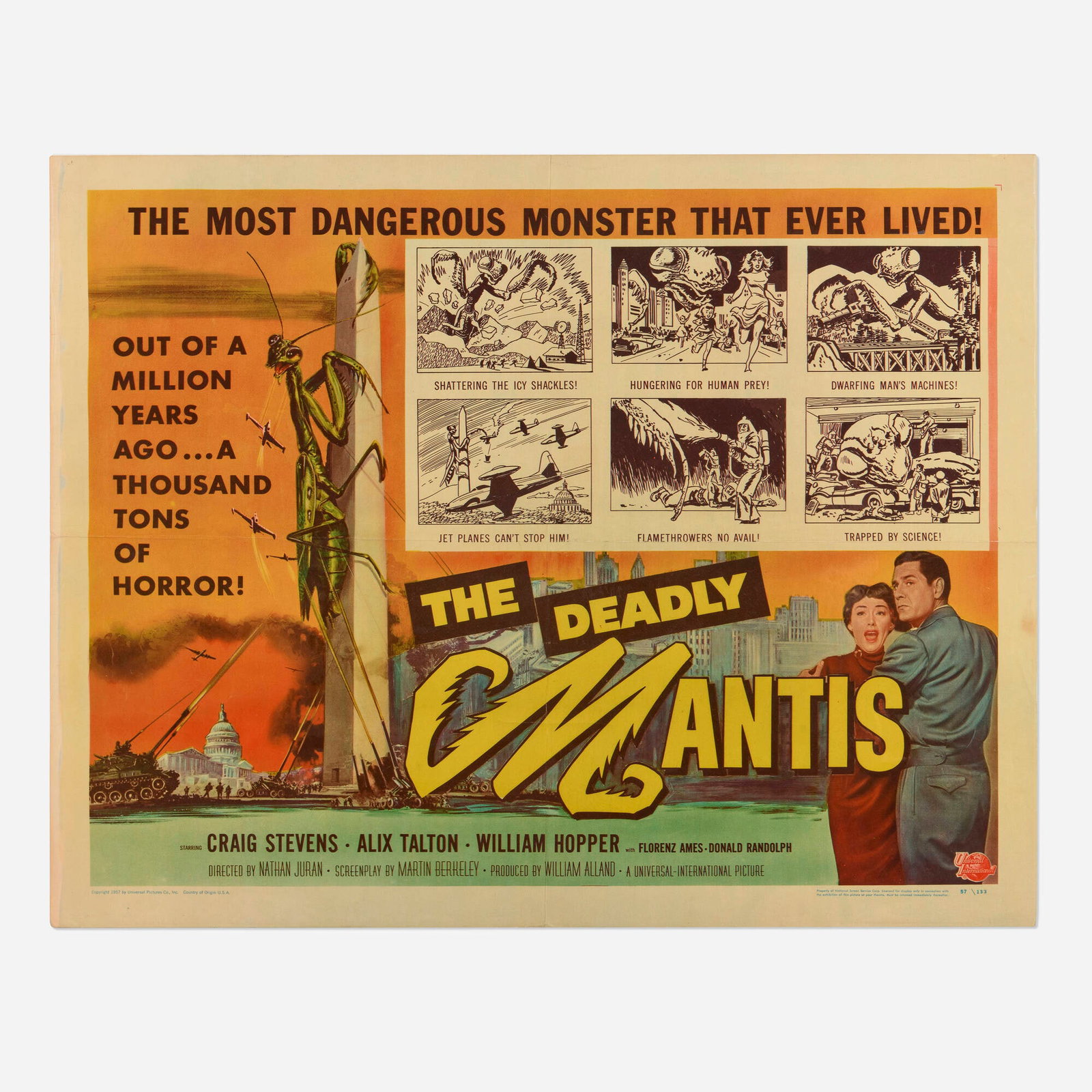 The Deadly Mantis (Universal International, 1957) (1 of 2)