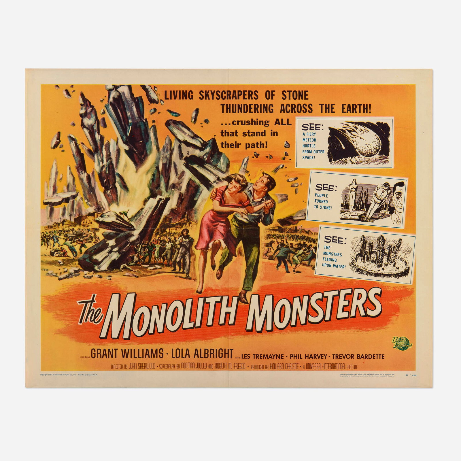 The Monolith Monsters (Universal-International Pictures, 1957)