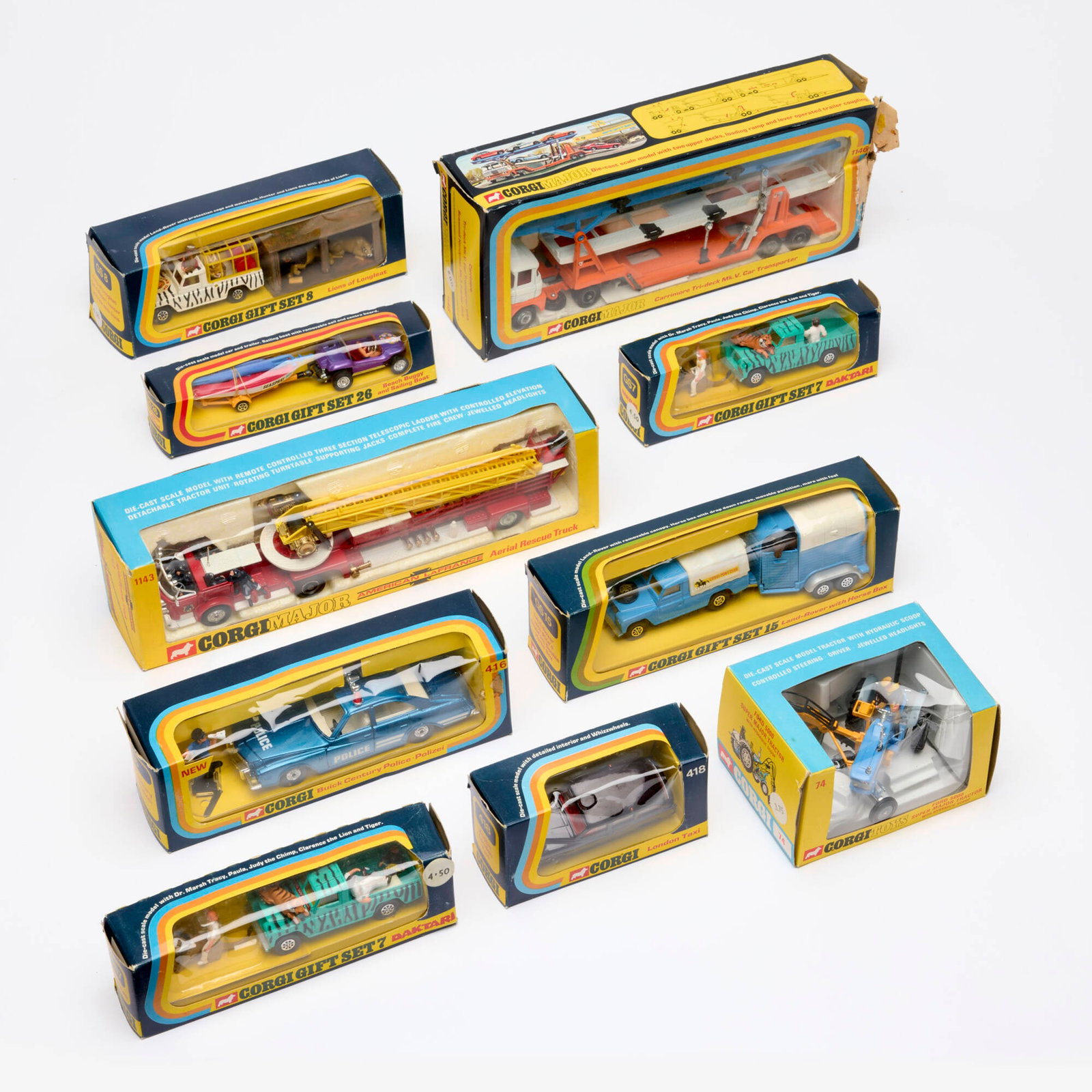 10PC Corgi Toys Diecast Group Unused (1 of 2)