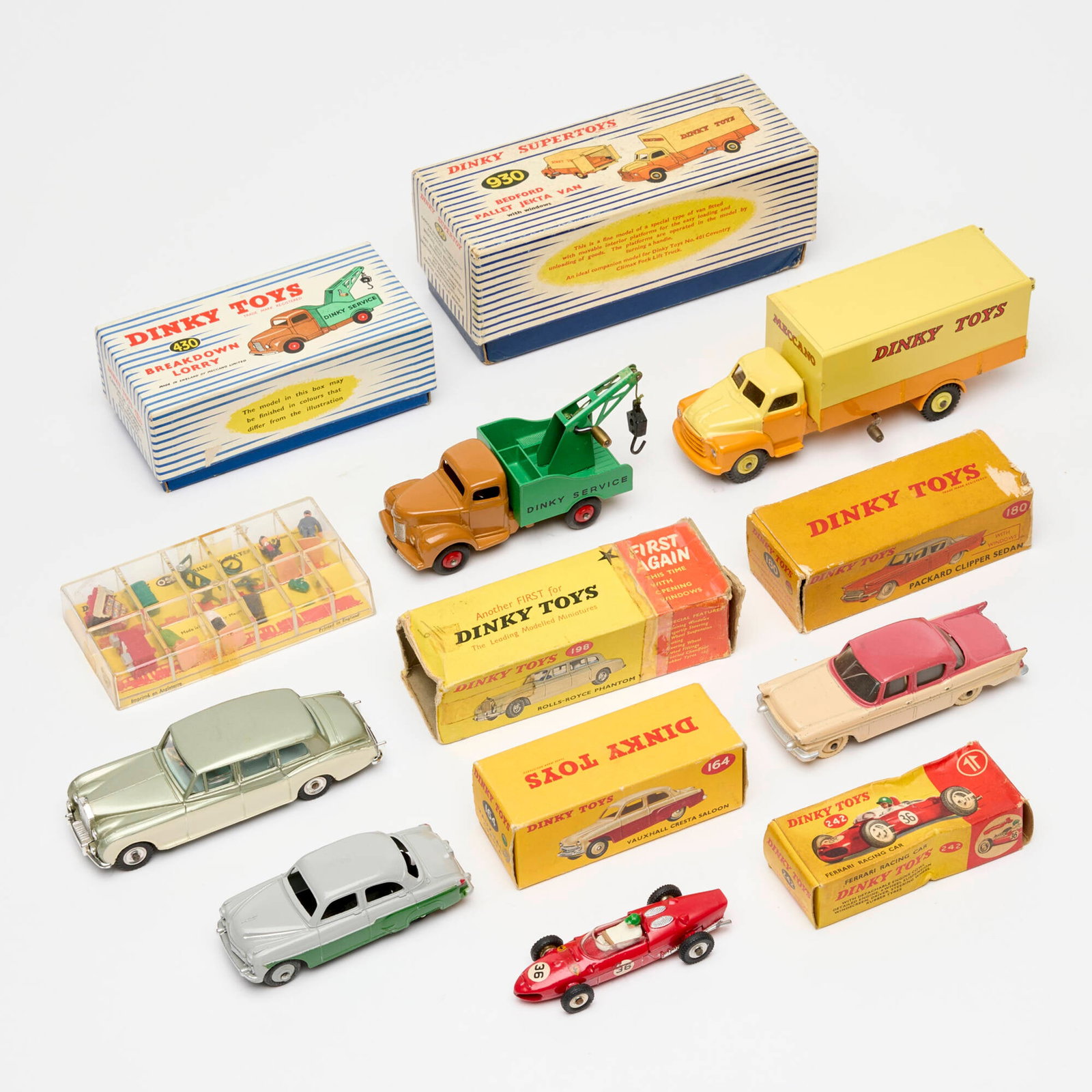7PC Dinky Toys Diecast Car and Truck Group (1 of 2)
