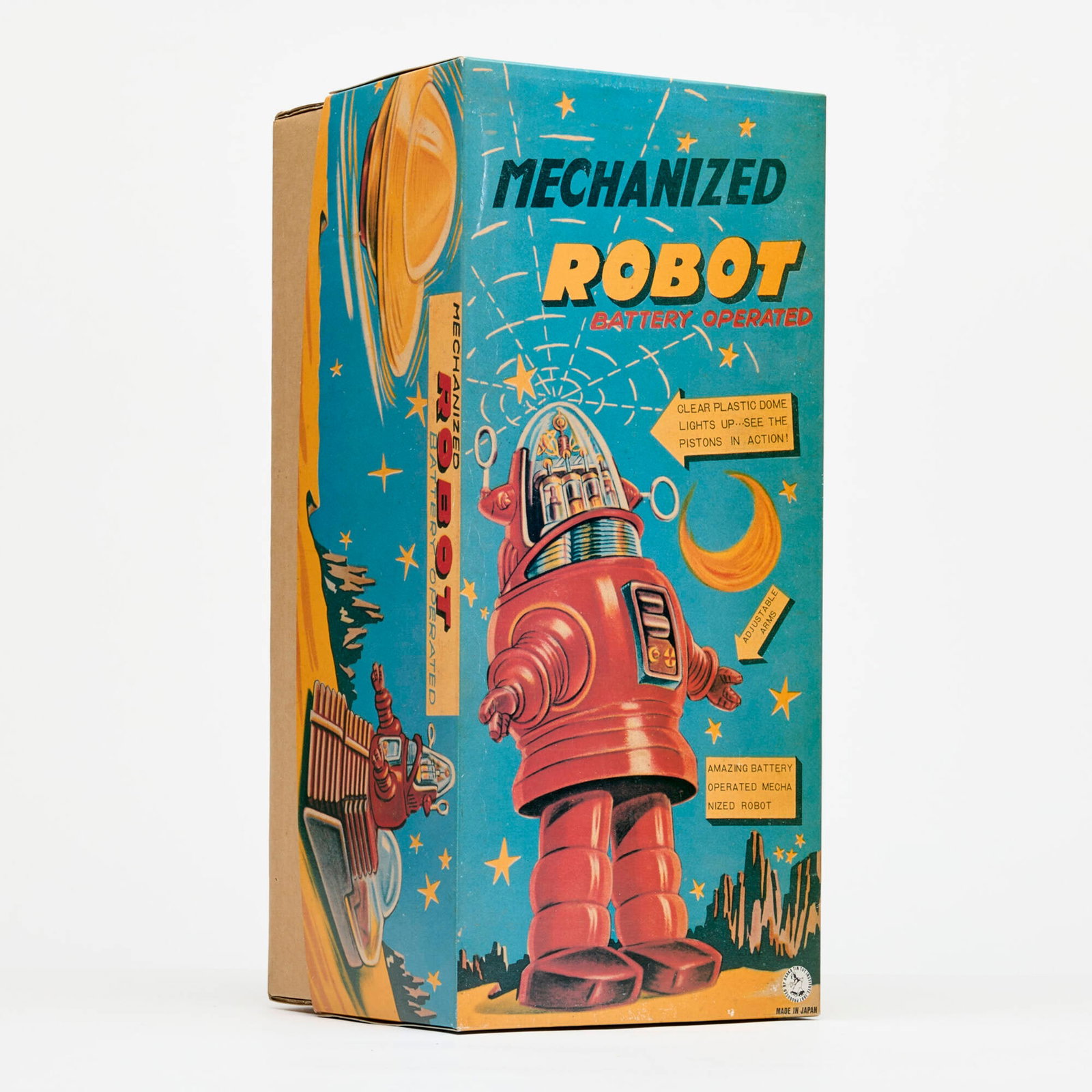 Osaka Tin Toy Institute OT05-0983 Mechanized Robot Battery Operated Boxed (1 of 3)