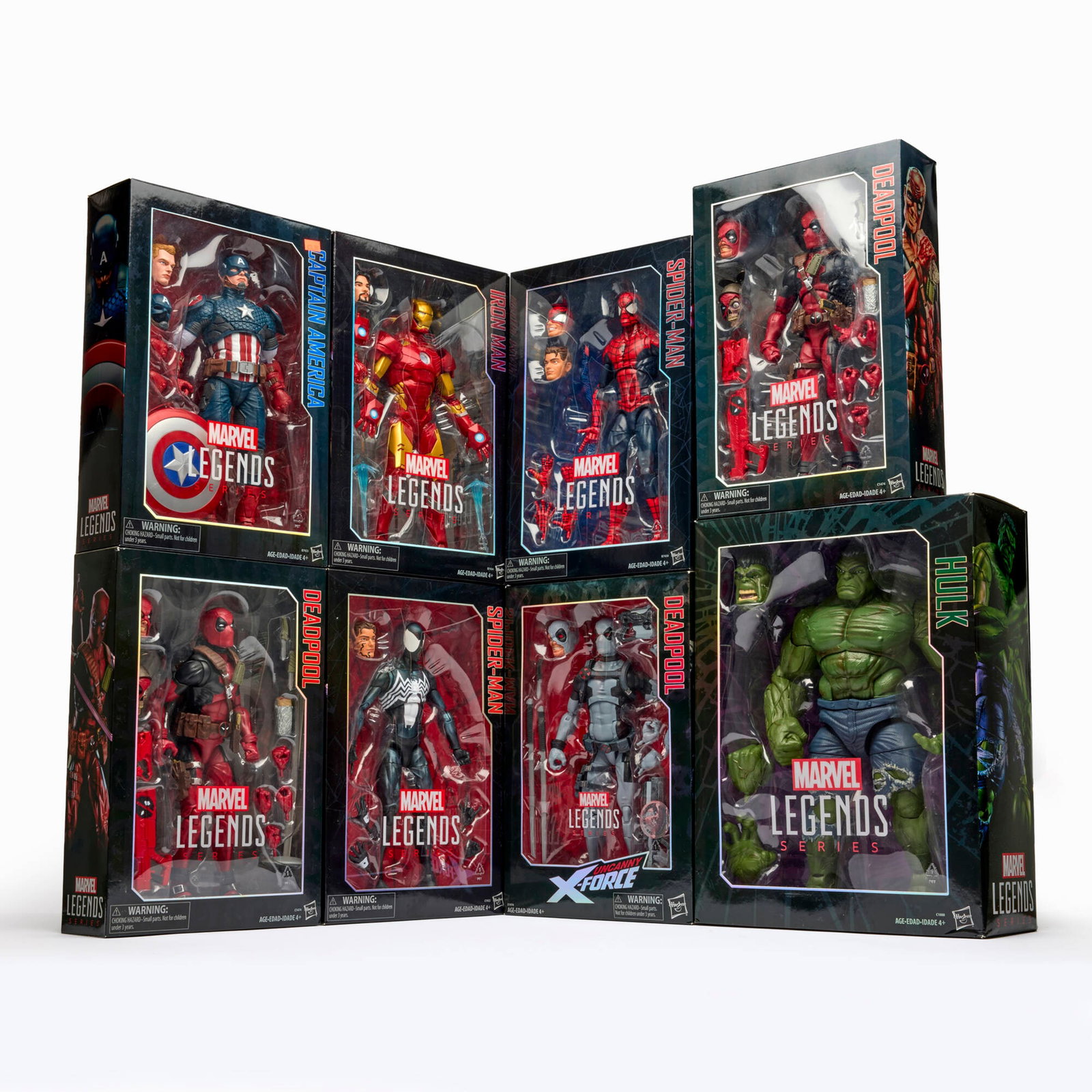 8PC 2015-2017 Marvel Legends 12 Inch Group (1 of 2)