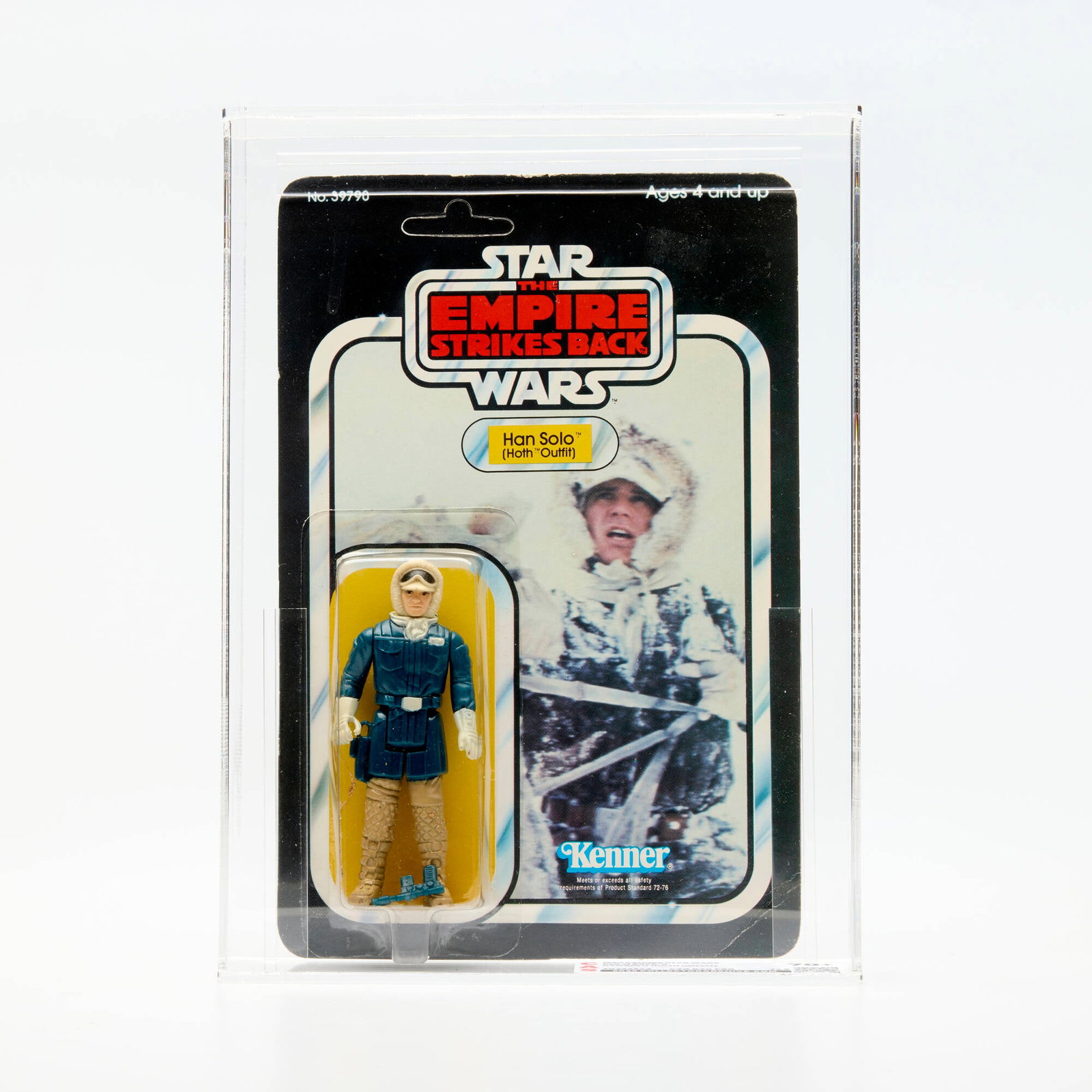 1980 Kenner Star Wars ESB 31 Back-A Han Solo (Hoth Outfit) CAS 70+ (1 of 3)