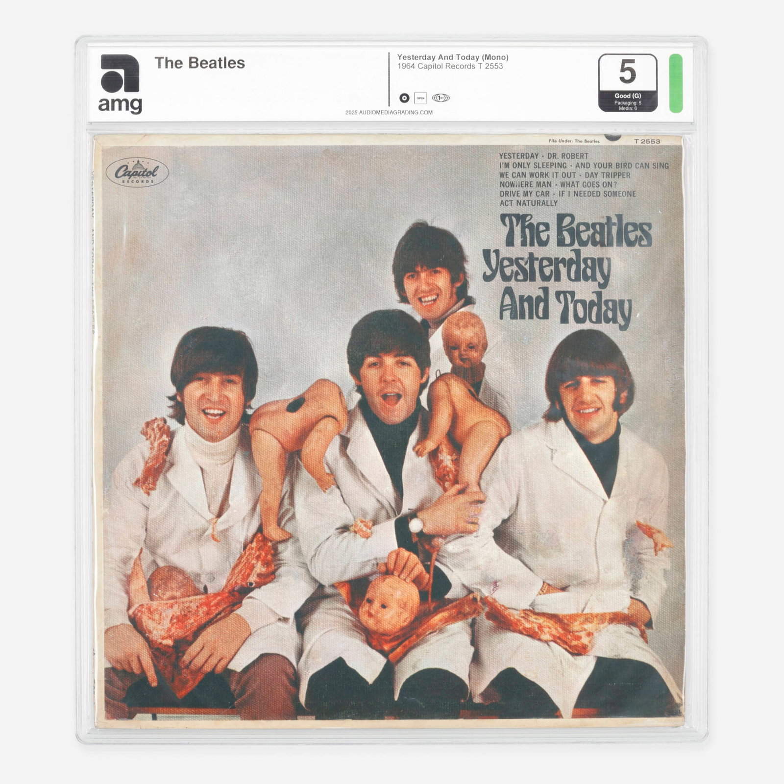The Beatles Yesterday and Today (Mono) 1964 Capitol Records T 2553 12 Inch Vinyl AMG 5 (1 of 2)