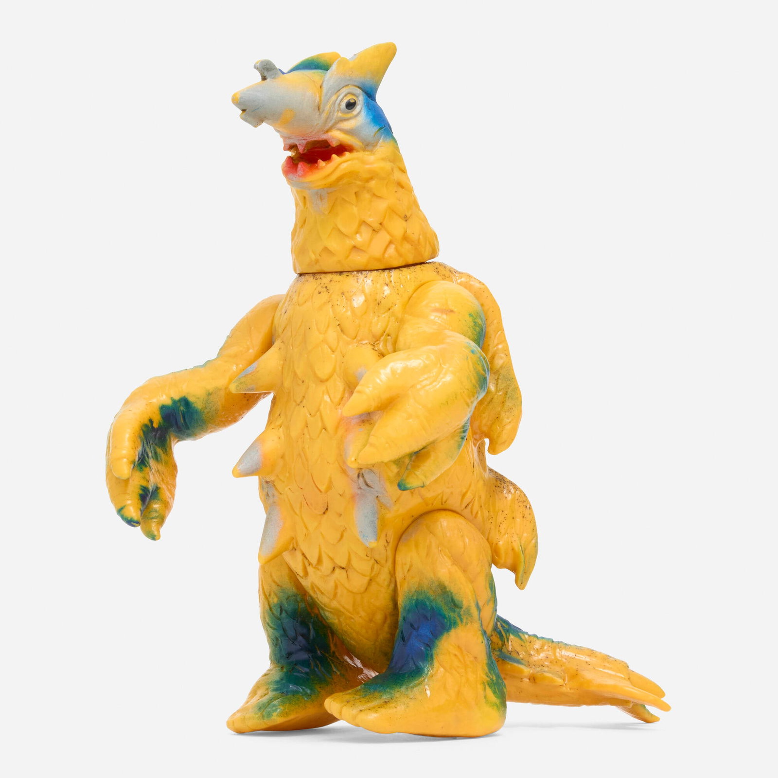 Bullmark Ultraman Ace Garan Standard Vinyl: Bullmark Ultraman Ace Garan Standard Vinyl Bullmark Japan, c. 1970 8.625 h x 6 w x 6 d in (22 x 15 x 15 cm) Condition notes: Overall very good condition with minimal scattered paint rubs. This work wi