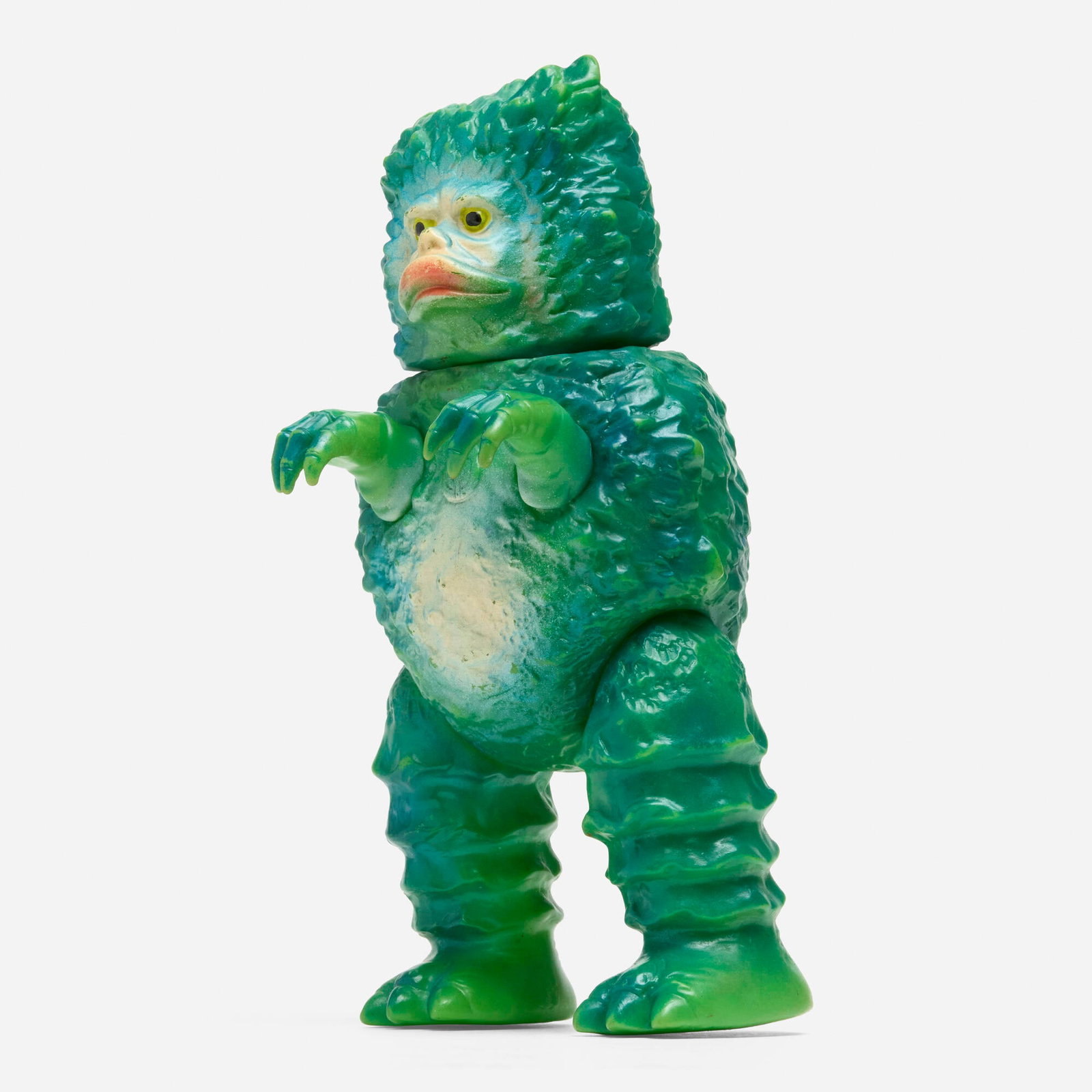 Bullmark Ultra Q Garamon Standard Vinyl: Bullmark Ultra Q Garamon Standard Vinyl Bullmark Japan, c. 1970 8.75 h x 4.25 w x 4.5 d in (22 x 11 x 11 cm) Condition notes: Overall fair condition with scattered paint rubs and broken tail. This wor