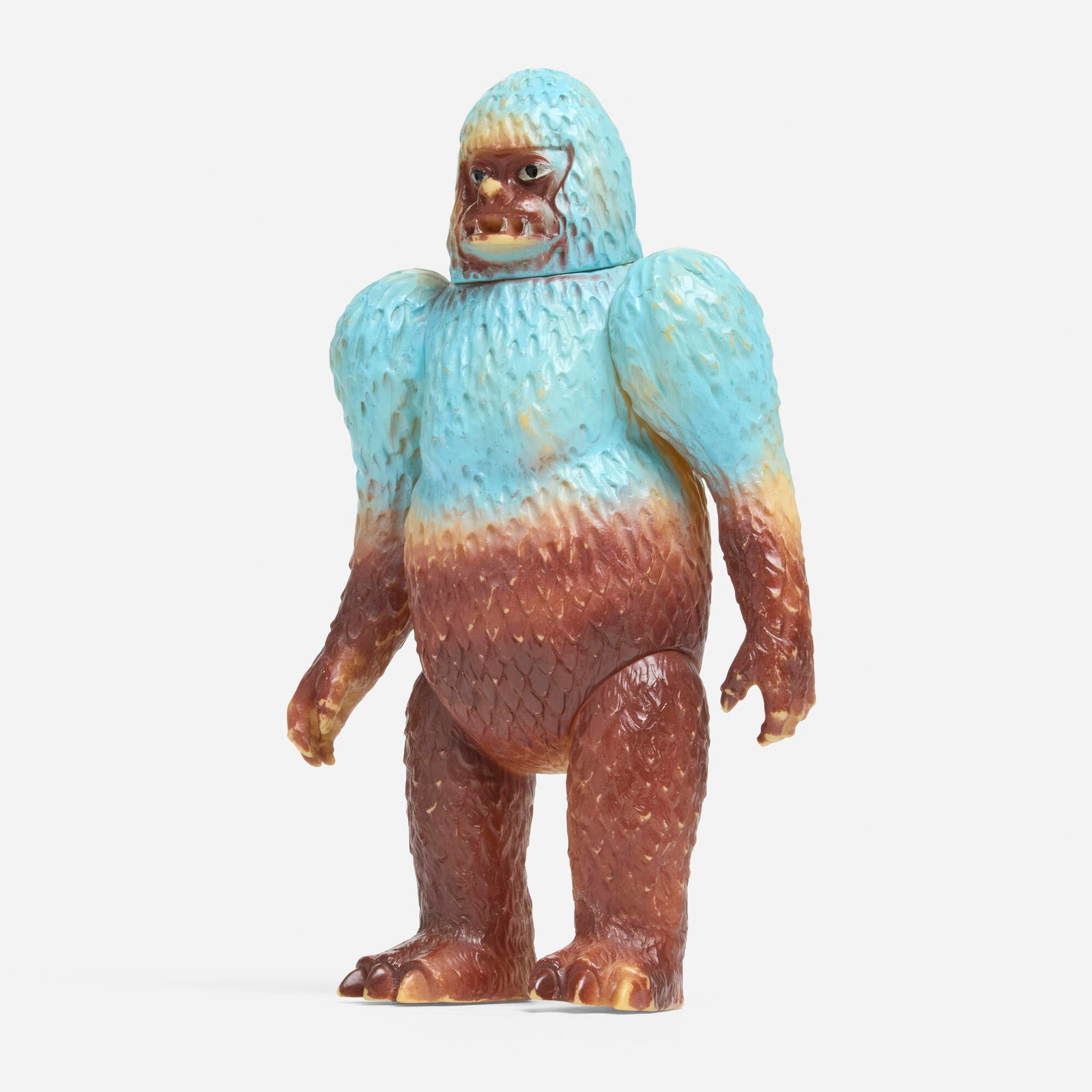 Bullmark Ultraman Guigass Standard Vinyl: Bullmark Ultraman Guigass Standard Vinyl Bullmark Japan, c. 1970 8.625 h x 5 w x 2.5 d in (22 x 13 x 6 cm) Condition notes: Overall very good condition with minimal scattered paint rubs. This work wil