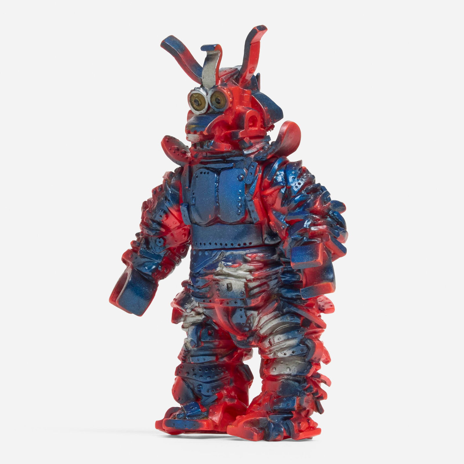 Bullmark Captain Ultra Garuban Standard Vinyl: Bullmark Captain Ultra Garuban Standard Vinyl Bullmark Japan, c. 1970 8.375 h x 6 w x 3 d in (21 x 15 x 8 cm) Condition notes: Overall very good condition with minimal scattered paint rubs. This work