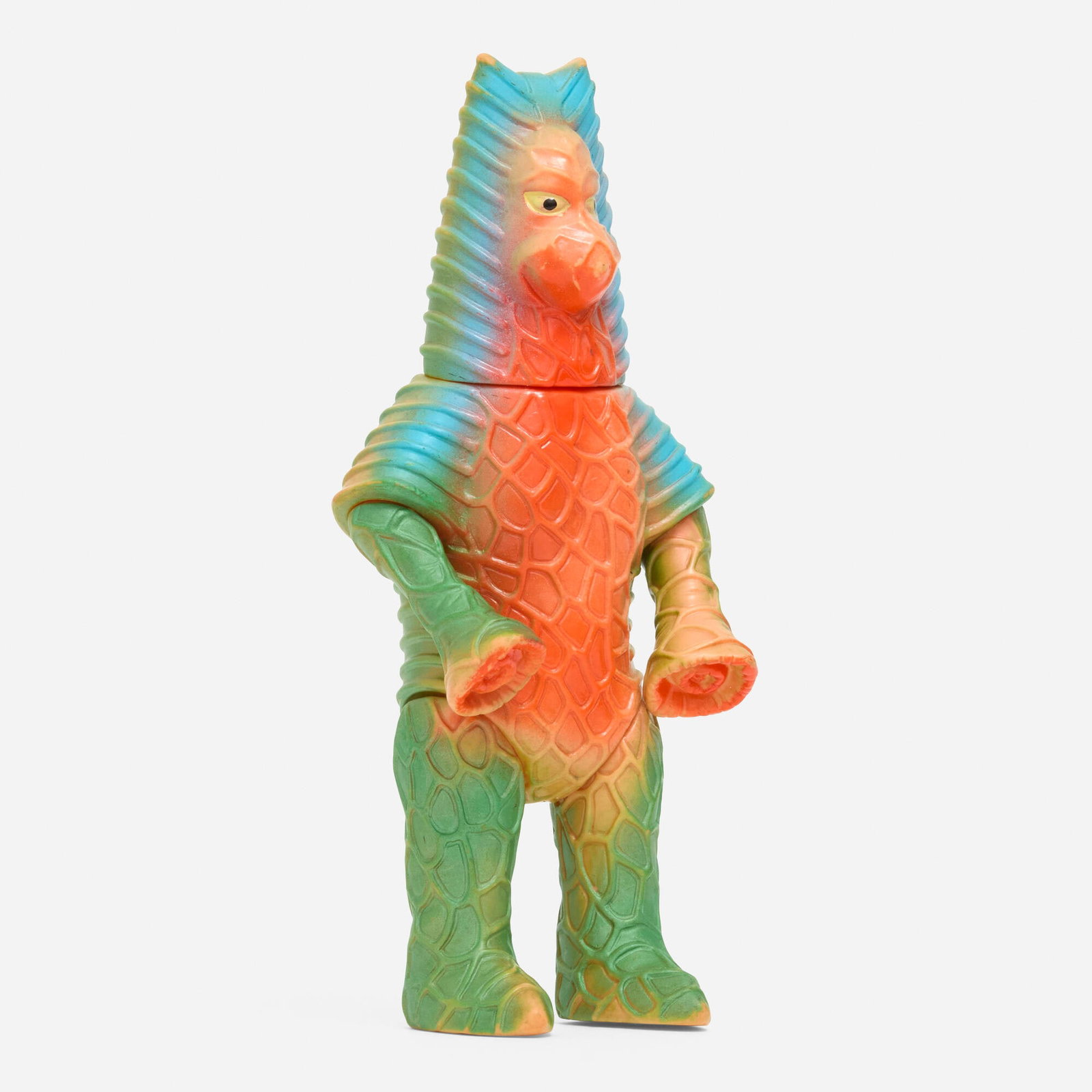 Bullmark Mirrorman Multi Standard Vinyl: Bullmark Mirrorman Multi Standard Vinyl Bullmark Japan, c. 1970 8.75 h x 4 w x 3 d in (22 x 10 x 8 cm) Condition notes: Overall very good condition with minimal scattered paint rubs. This work will sh