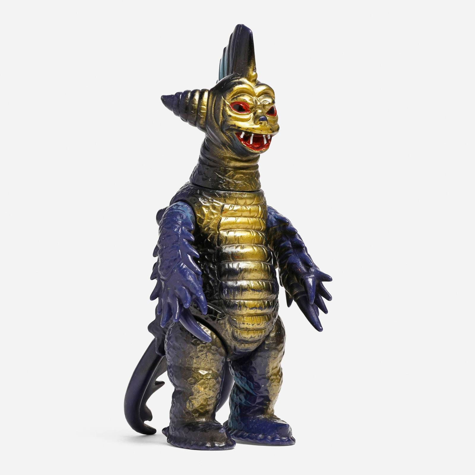 Tsuburaya Enterprise Mirrorman King Wonder Standard Vinyl: Tsuburaya Enterprise Mirrorman King Wonder Standard Vinyl Enterprise Japan, c. 1970 8.75 h x 4 w x 3.5 d in (22 x 10 x 9 cm) Issued under the Tsuburaya Enterprise brand a year after Bullmark went out 