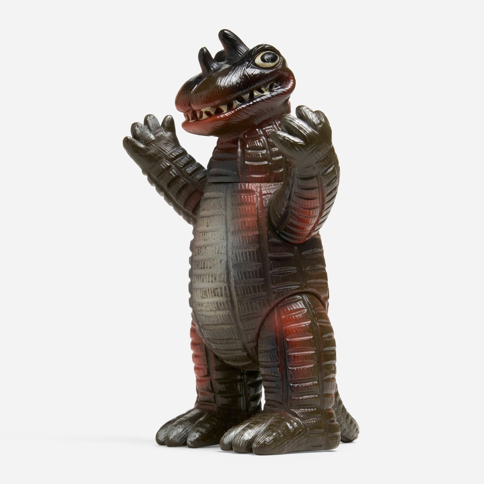 Pachi Miura Toy Aboras Standard Vinyl with Glow Paint: Pachi Miura Toy Aboras Standard Vinyl with Glow Paint Miura Toy Japan, c. 1970 7 h x 5 w x 4 d in (18 x 13 x 10 cm) Condition notes: Overall very good condition with minimal scattered paint rubs. This