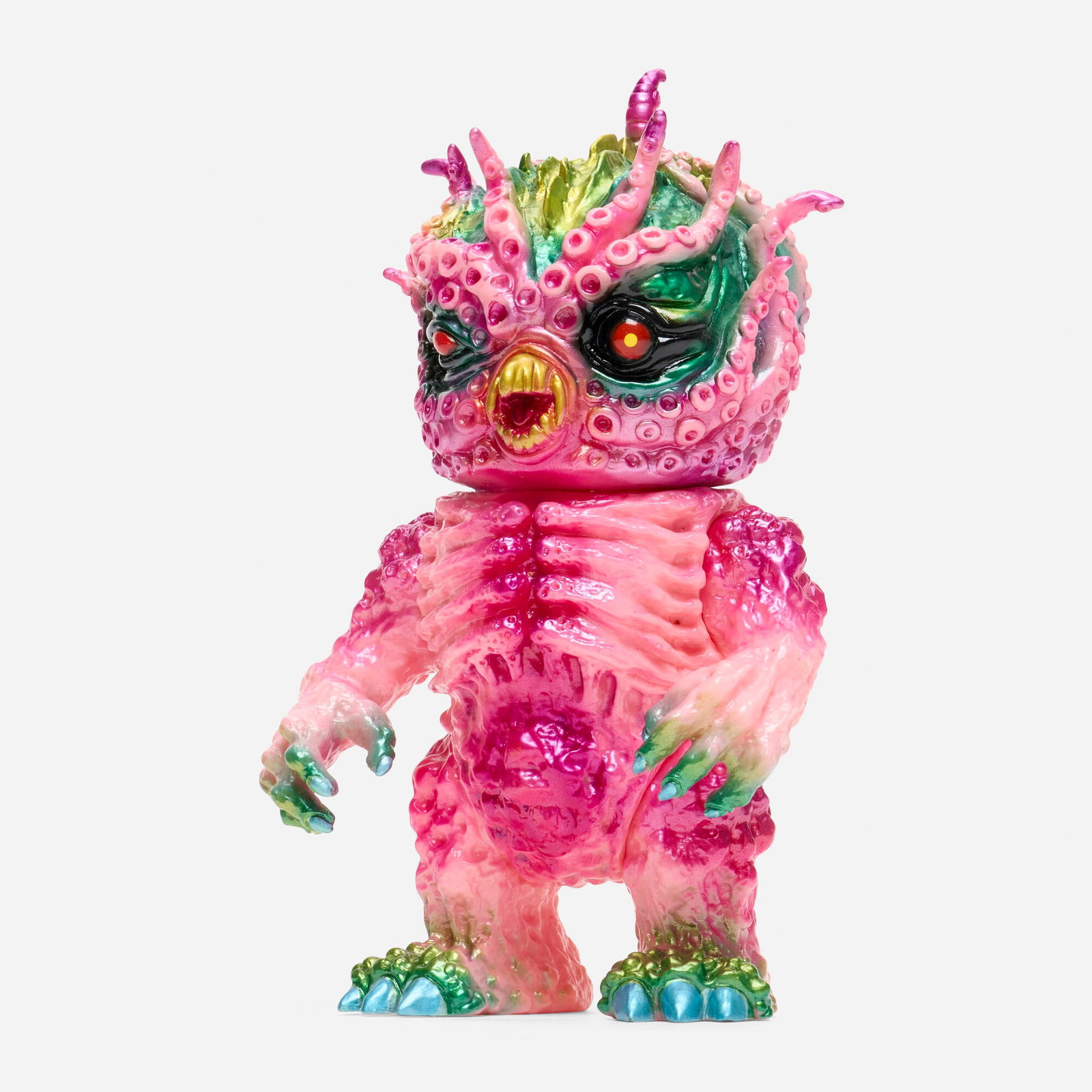 Paul Kaiju Mutant Vinyl Hardcore Sludge Kraken DX Standard Vinyl: Paul Kaiju Mutant Vinyl Hardcore Sludge Kraken DX Standard Vinyl Mutant Vinyl Hardcore Japan, c. 2000 7.375 h x 4.5 w x 3.75 d in (19 x 11 x 10 cm) Condition notes: Overall very good condition. This w