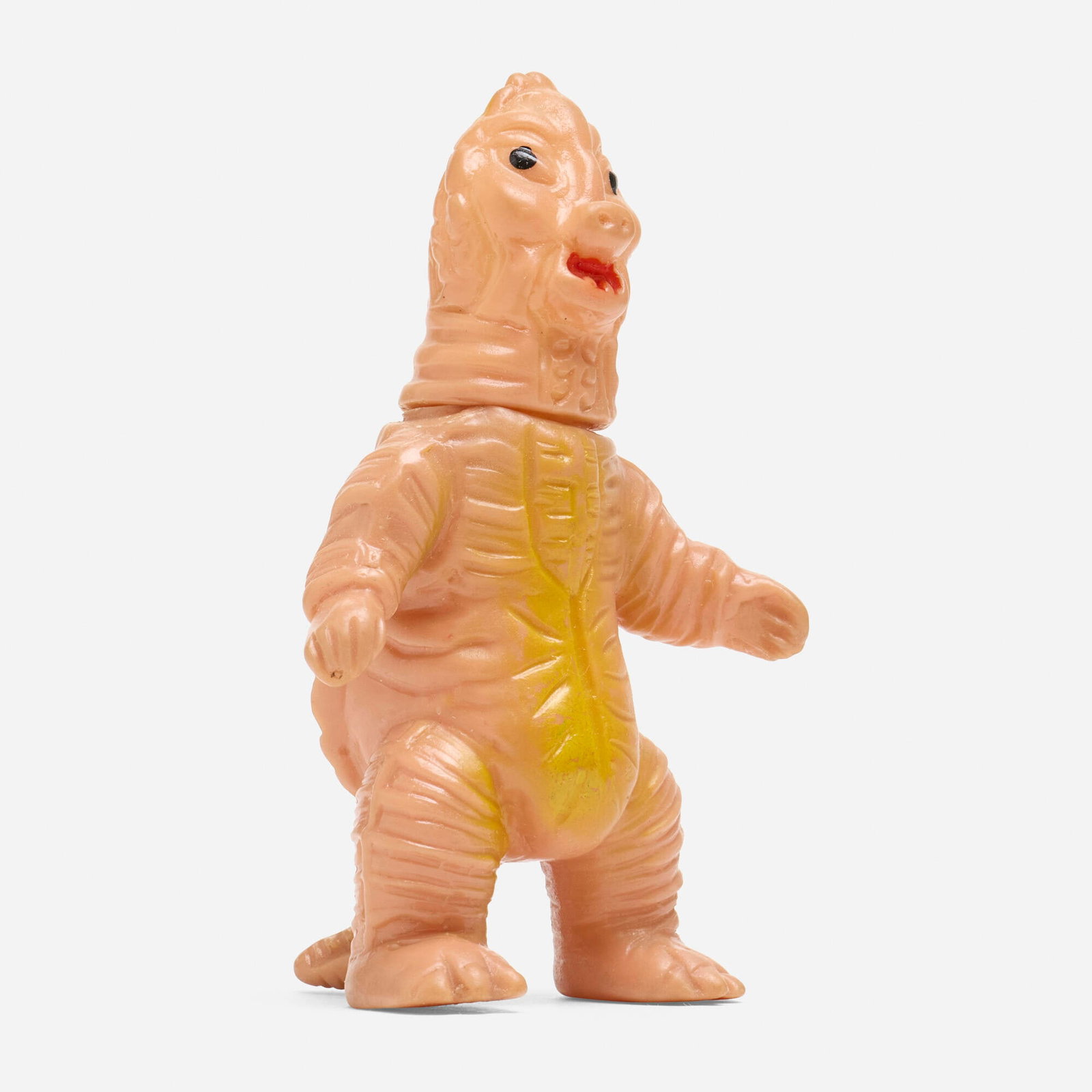Bullmark Ultraman Banila Mini Vinyl: Bullmark Ultraman Banila Mini Vinyl Bullmark Japan, c. 1970 4 h x 2.5 w x 2 d in (10 x 6 x 5 cm) Condition notes: Overall very good condition with minimal scattered paint rubs. This work will ship fro