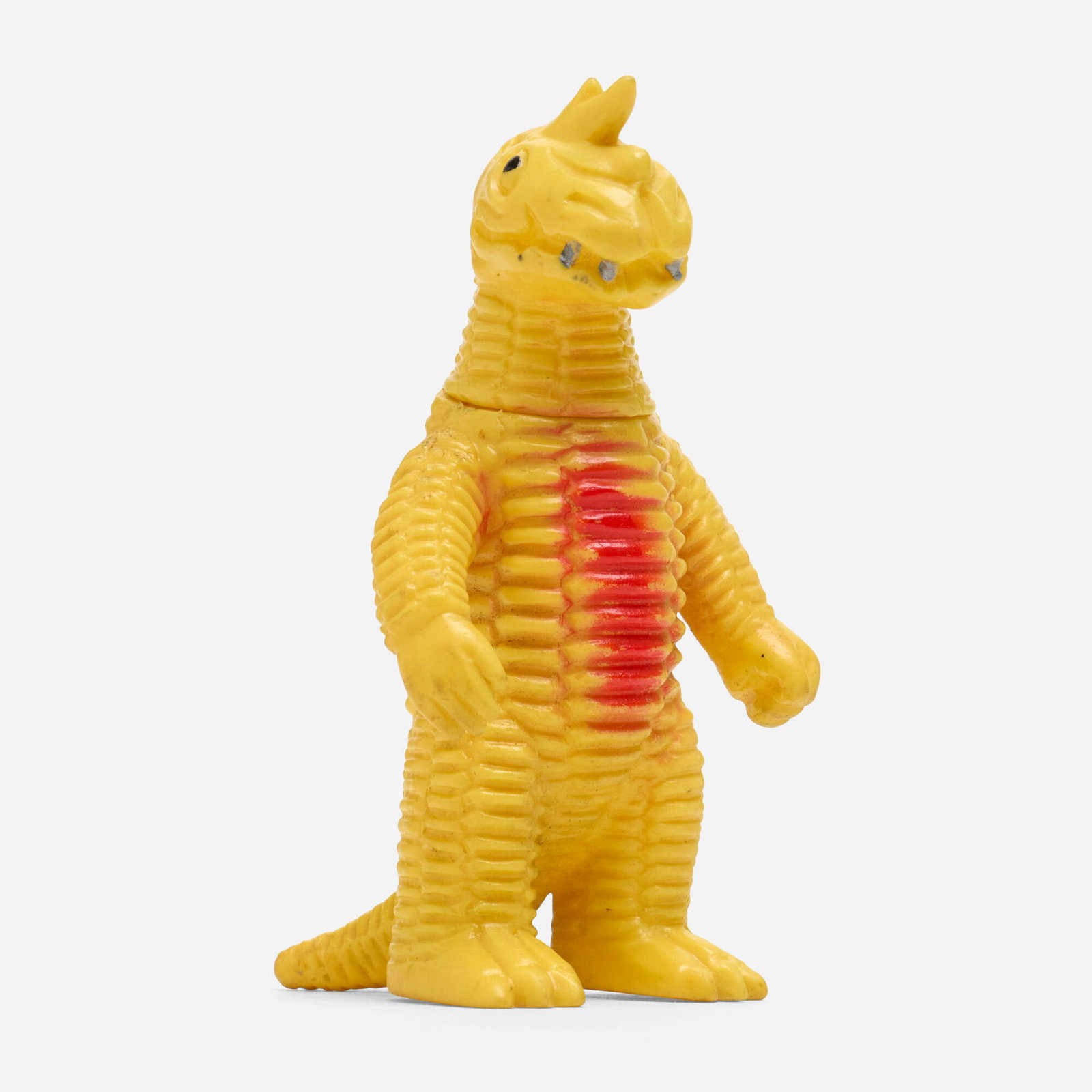 Bullmark Ultraman Aboras Mini Vinyl: Bullmark Ultraman Aboras Mini Vinyl Bullmark Japan, c. 1970 4 h x 2.25 w x 2.25 d in (10 x 6 x 6 cm) Condition notes: Overall very good condition with minimal scattered paint rubs. This work will ship