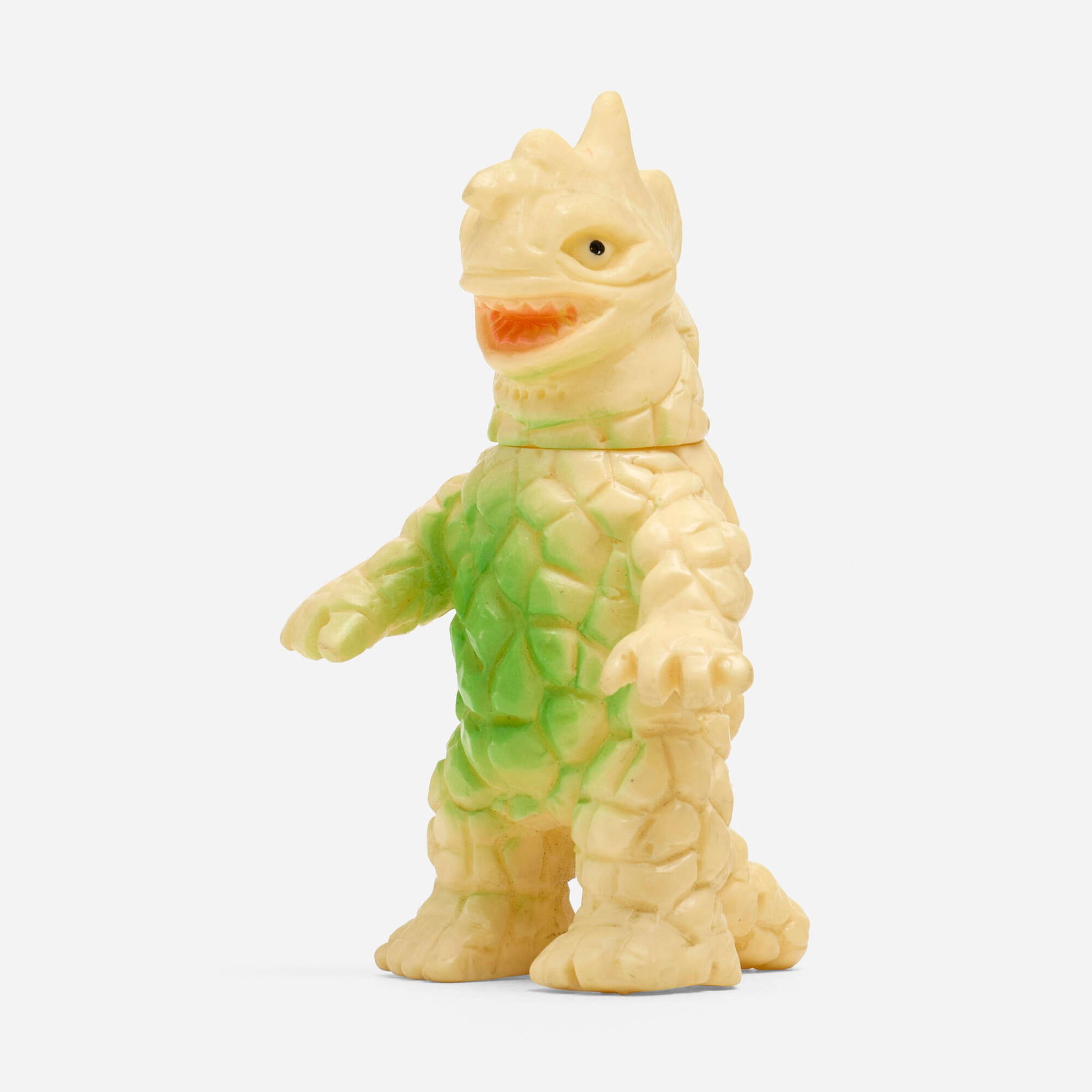 Bullmark Return of Ultraman Gorbagos Mini Vinyl: Bullmark Return of Ultraman Gorbagos Mini Vinyl Bullmark Japan, c. 1970 3.75 h x 2.75 w x 2.25 d in (10 x 7 x 6 cm) Condition notes: Overall very good condition with minimal scattered paint rubs. This