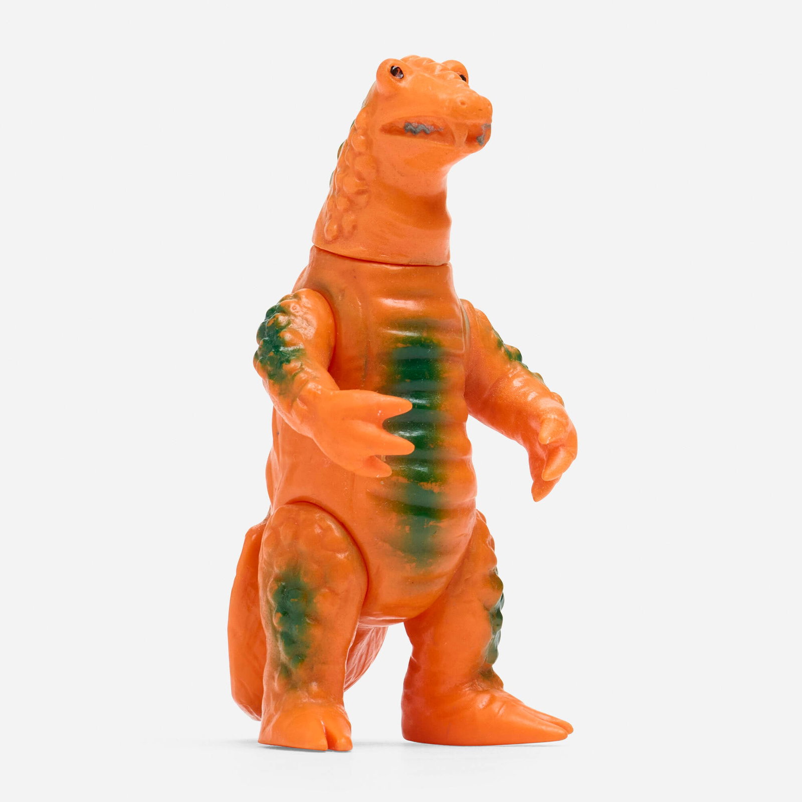 Bullmark Return of Ultraman Zagoras Medium Vinyl: Bullmark Return of Ultraman Zagoras Medium Vinyl Bullmark Japan, c. 1970 5 h x 2.25 w x 2.5 d in (13 x 6 x 6 cm) Condition notes: Overall very good condition with minimal scattered paint rubs. This wo