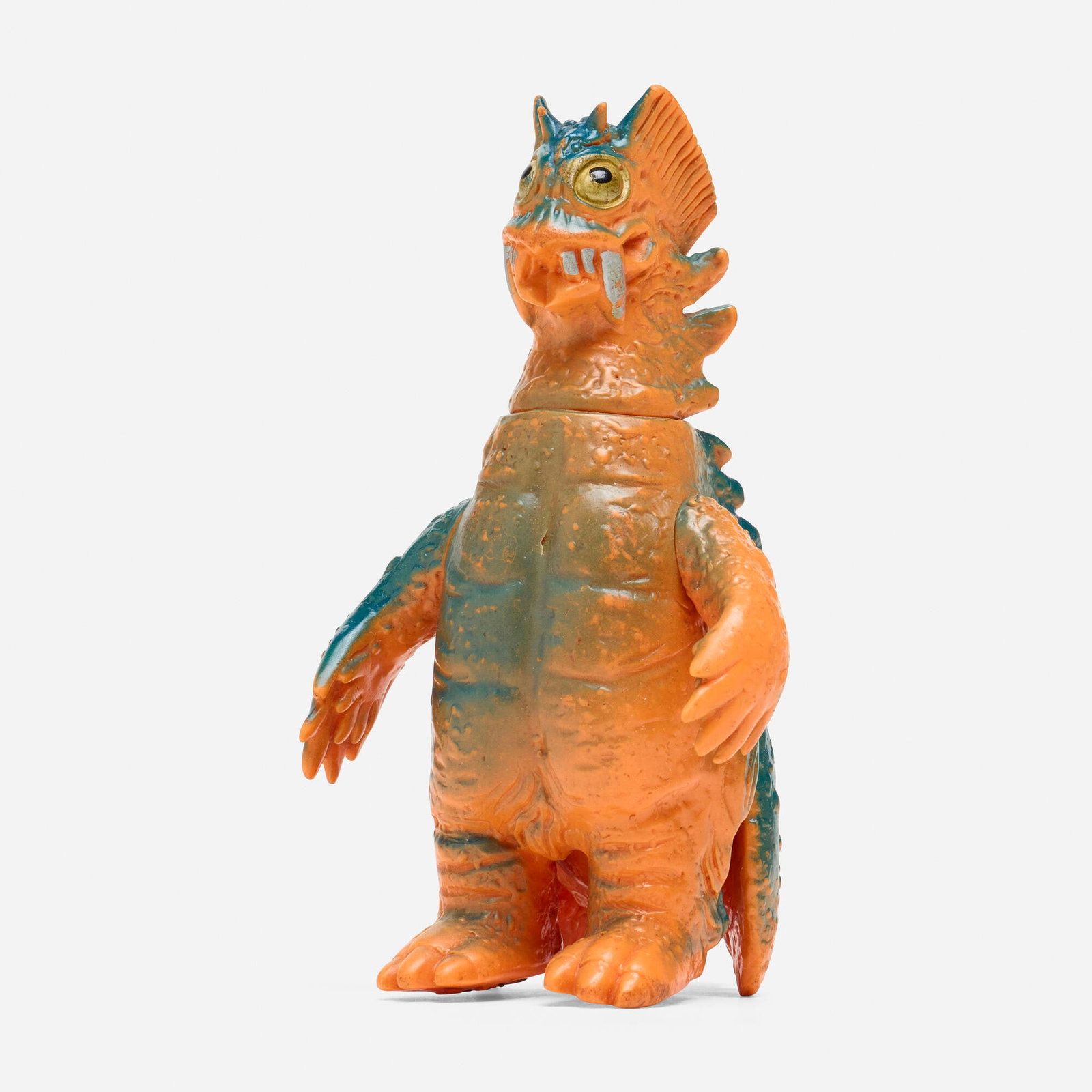Marusan Ultraman Ace Doragory Medium Vinyl Late Production: Marusan Ultraman Ace Doragory Medium Vinyl Late Production Marusan Japan, c. 1970 5.25 h x 3 w x 3 d in (13 x 8 x 8 cm) Condition notes: Overall very good condition with moderate scattered paint rubs.