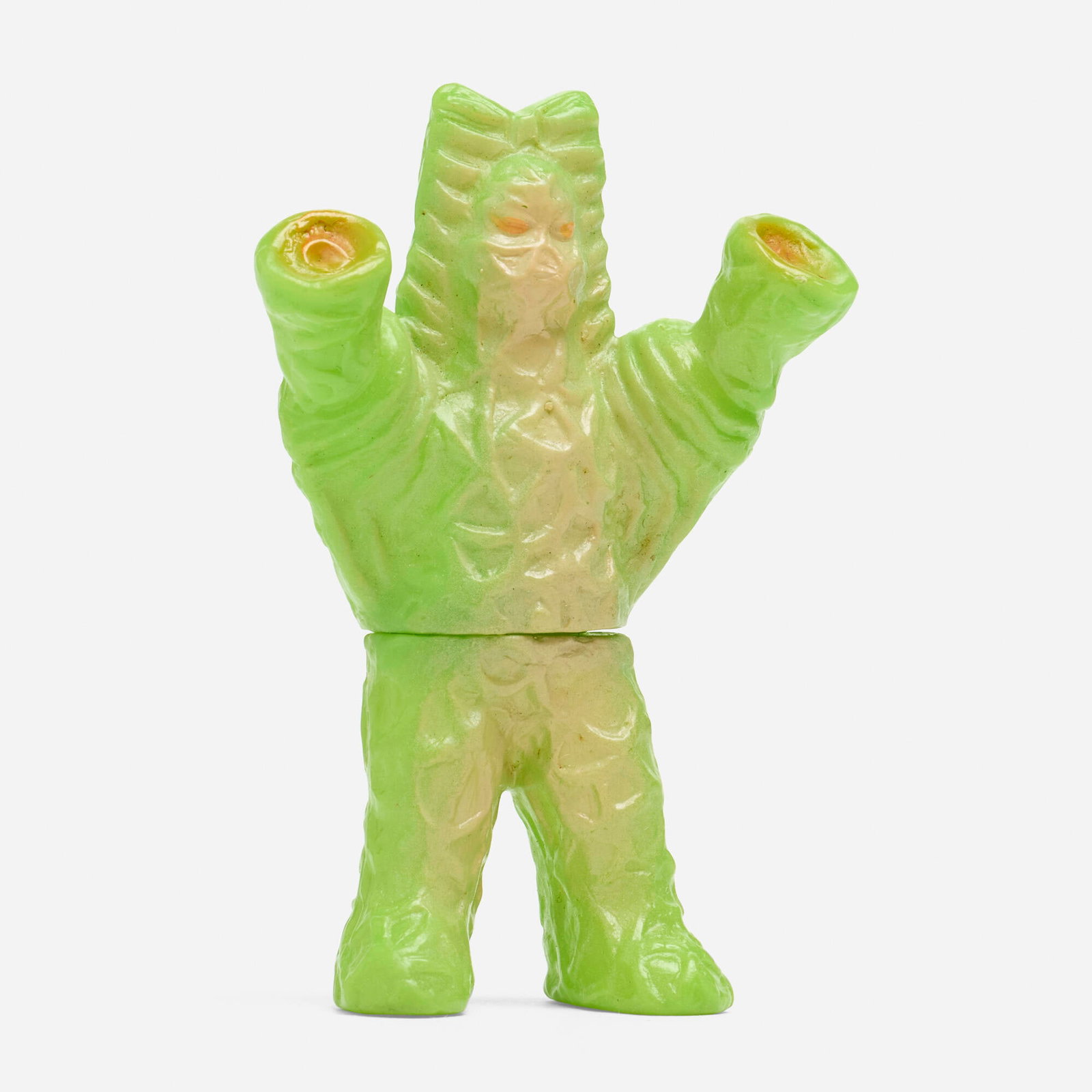 Bullmark Mirrorman Multi Mini Vinyl: Bullmark Mirrorman Multi Mini Vinyl Bullmark Japan, c. 1970 3.5 h x 2.5 w x 1.25 d in (9 x 6 x 3 cm) Condition notes: Overall very good condition with minimal scattered paint rubs. This work will ship