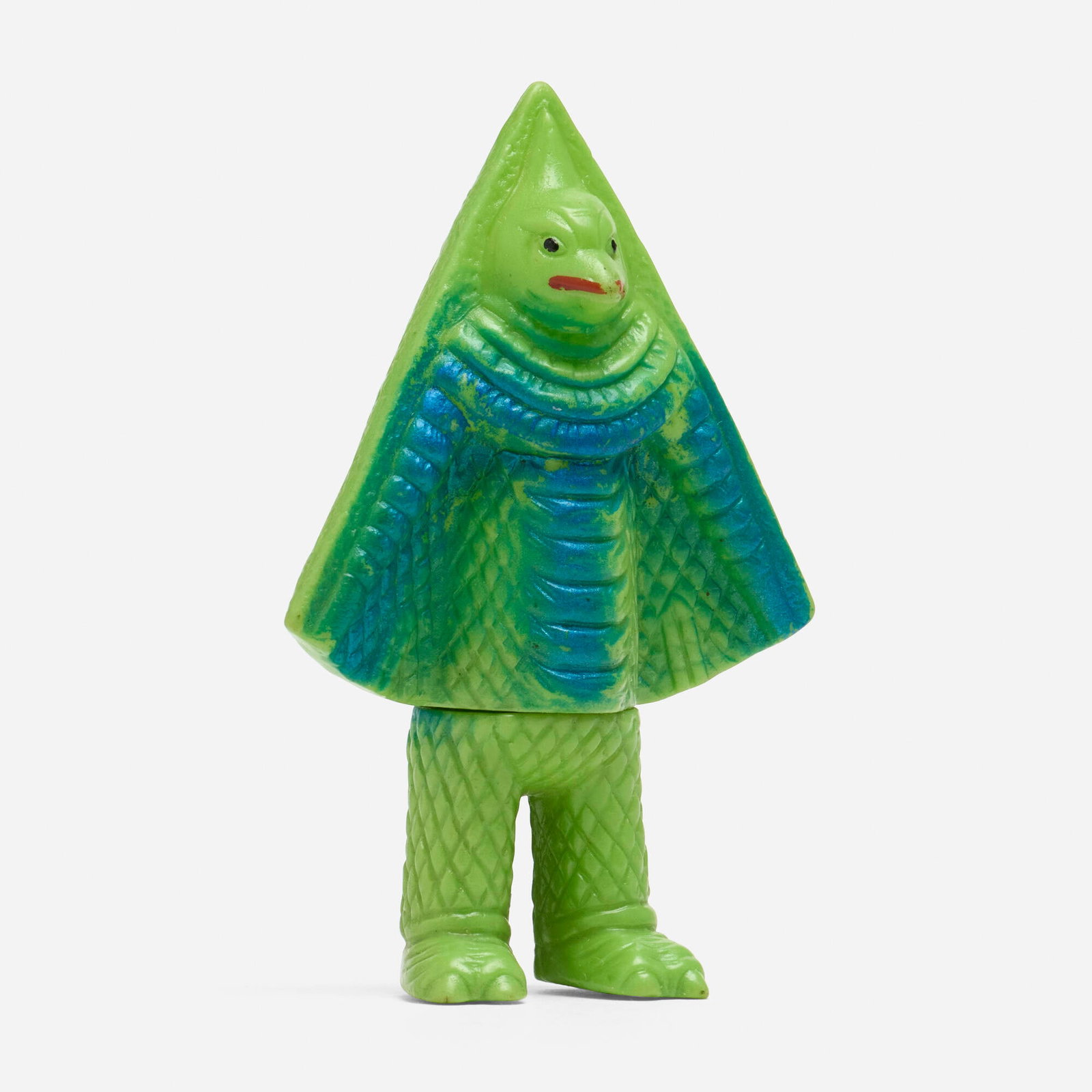 Bullmark Mirrorman Inbera Mini Vinyl: Bullmark Mirrorman Inbera Mini Vinyl Bullmark Japan, c. 1970 4 h x 2.5 w x 1.5 d in (10 x 6 x 4 cm) Condition notes: Overall very good condition with minimal scattered paint rubs. This work will ship