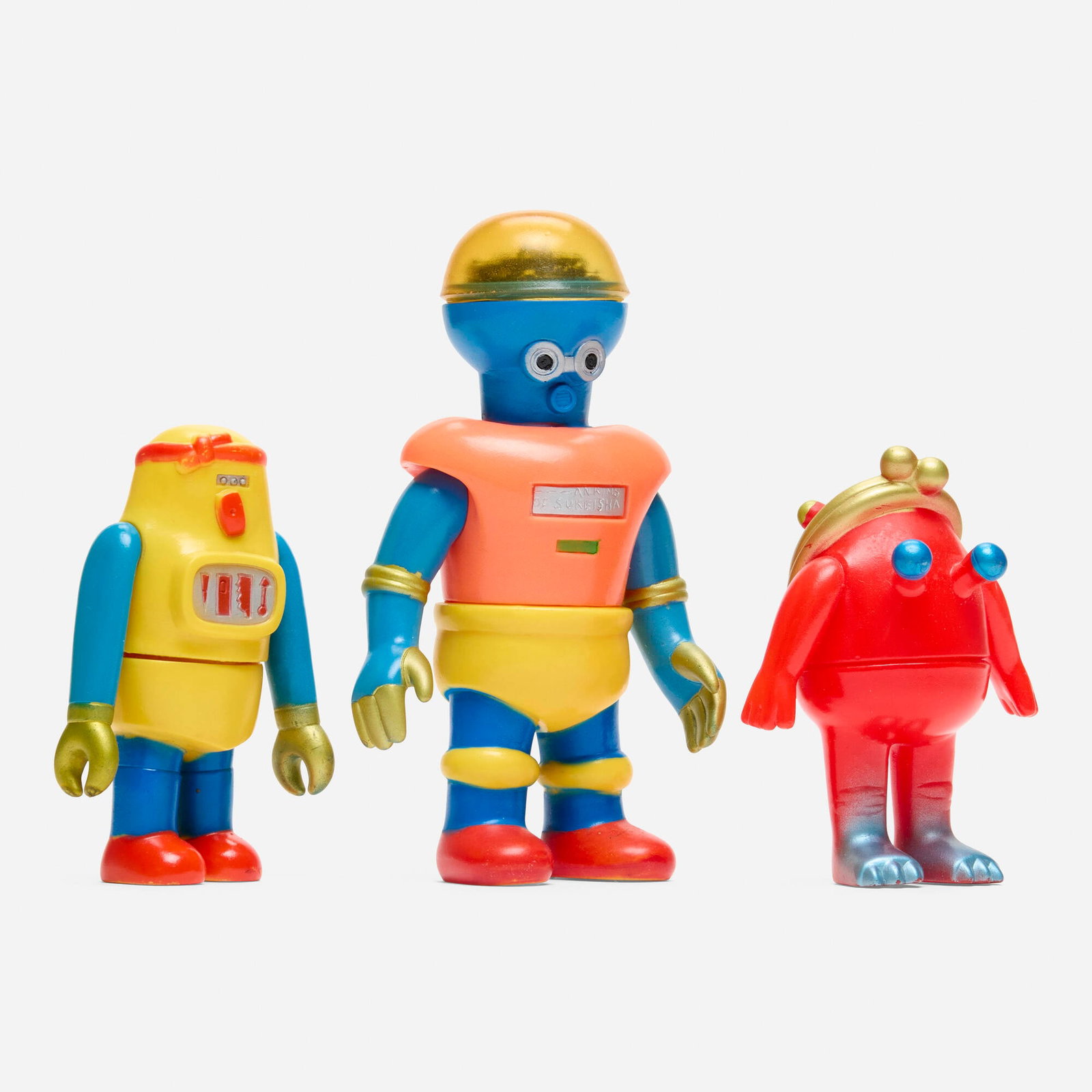 Bandai and Popy Ganbare!! Robocon Medium and Mini Vinyl Group (1 of 3)