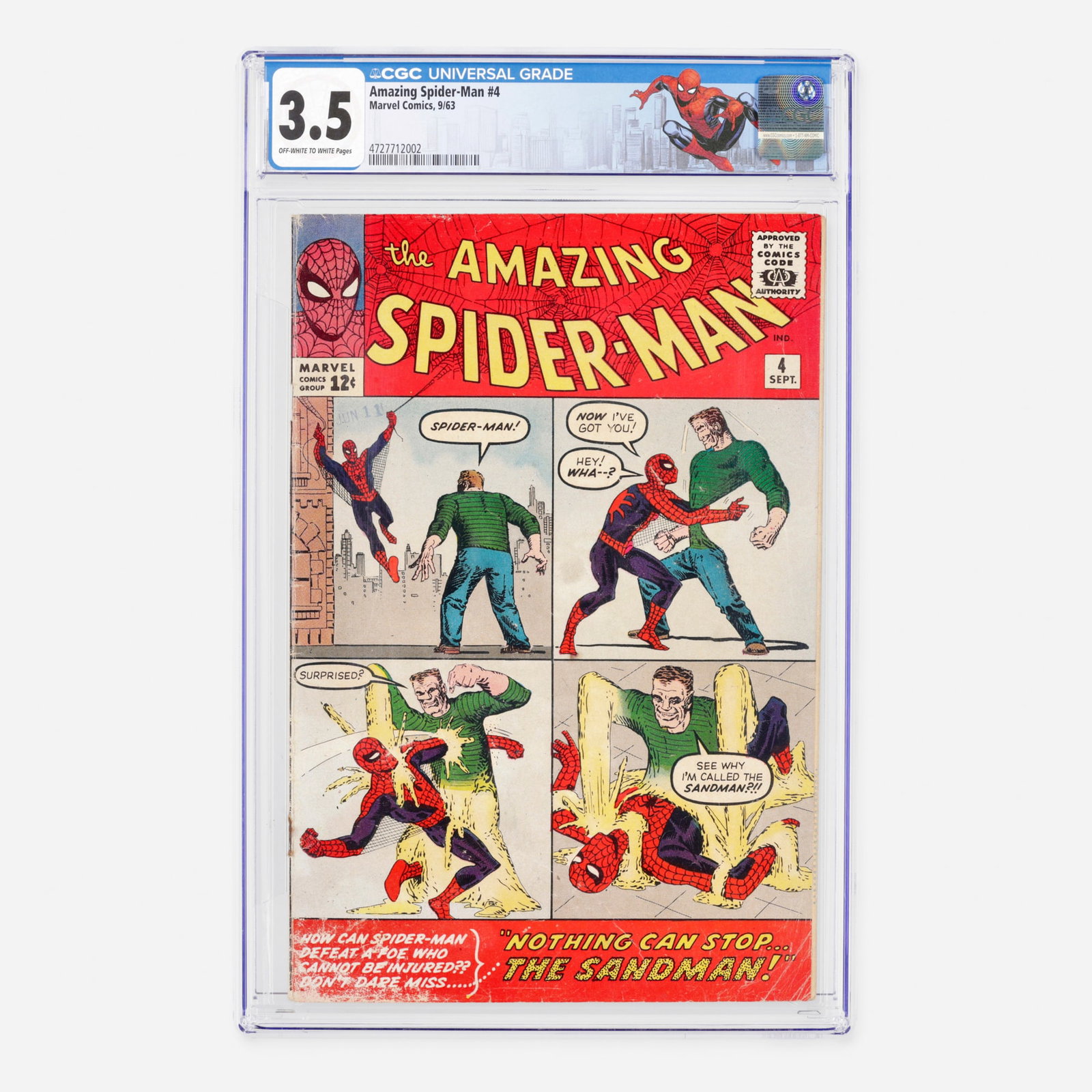 Marvel Comics Amazing Spider-Man #4 CGC 3.5 (1 of 2)