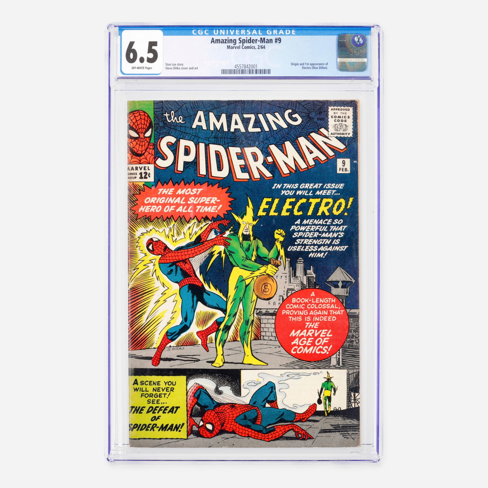 Marvel Comics Amazing Spider-Man #9 CGC 6.5 (1 of 2)