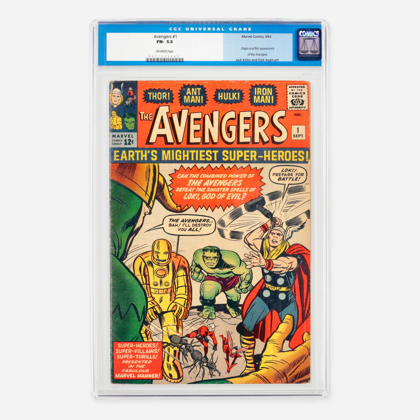Marvel Comics Avengers #1 CGC 5.5 (1 of 2)