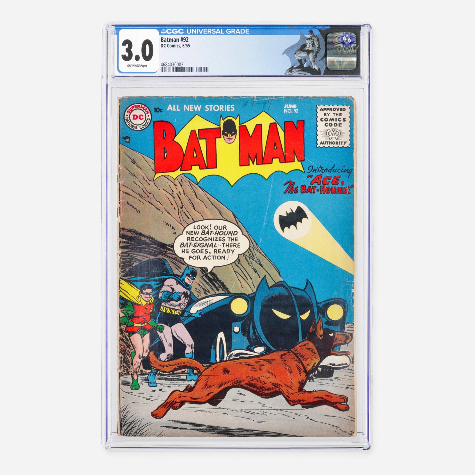 DC Comics Batman #92 CGC 3.0 (1 of 2)