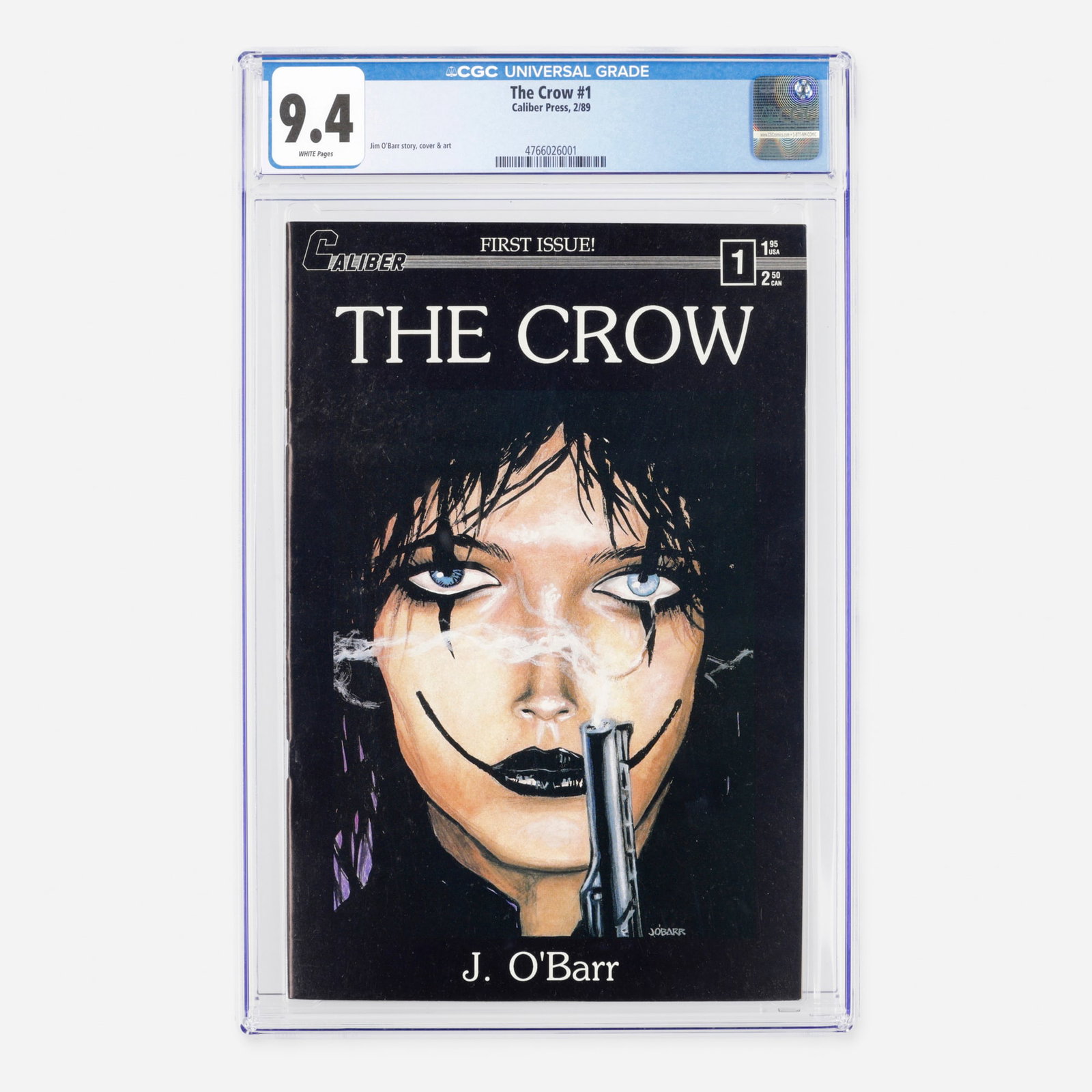 Caliber Press The Crow #1 CGC 9.4 (1 of 2)