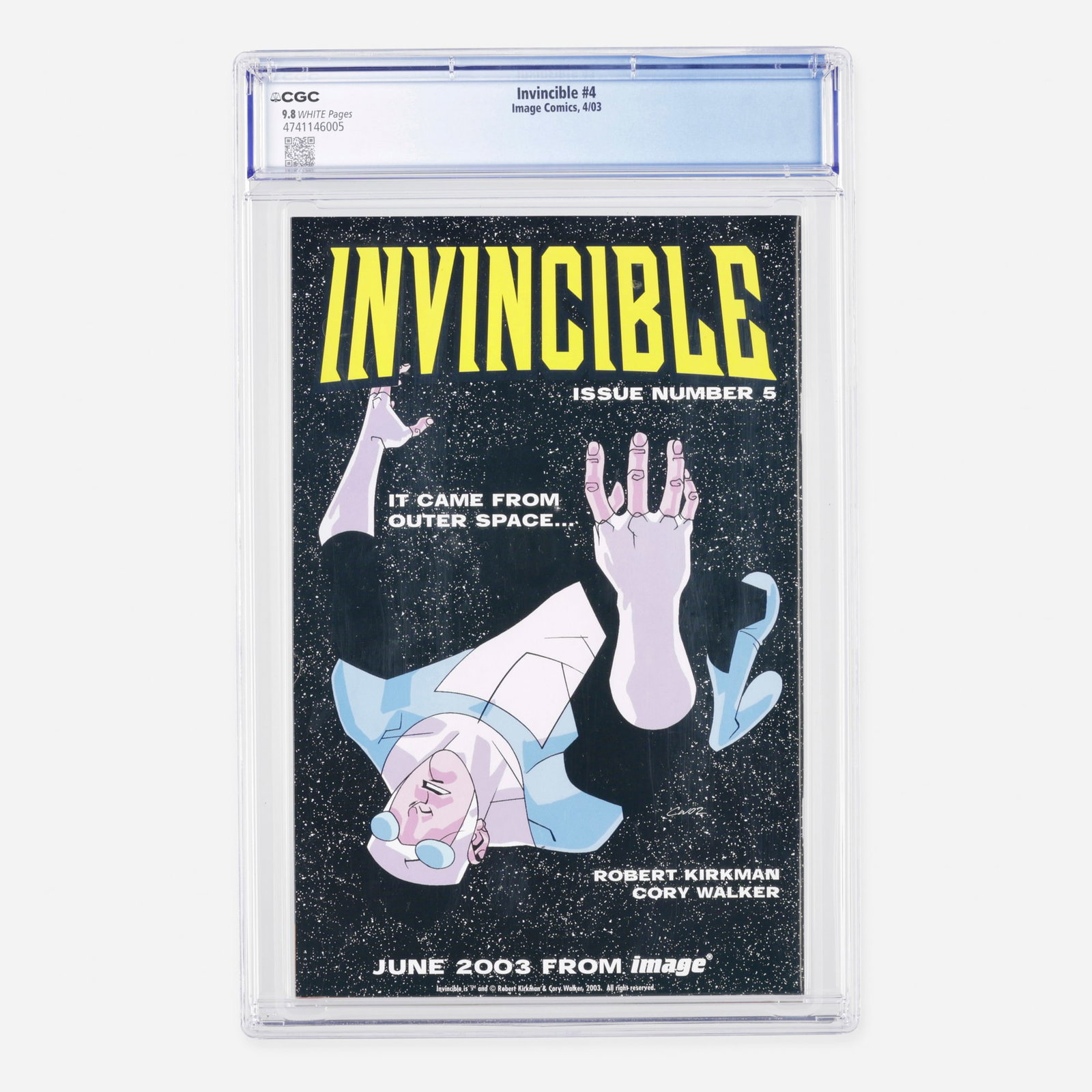 Image Comics Invincible #4 CGC 9.8 - 2