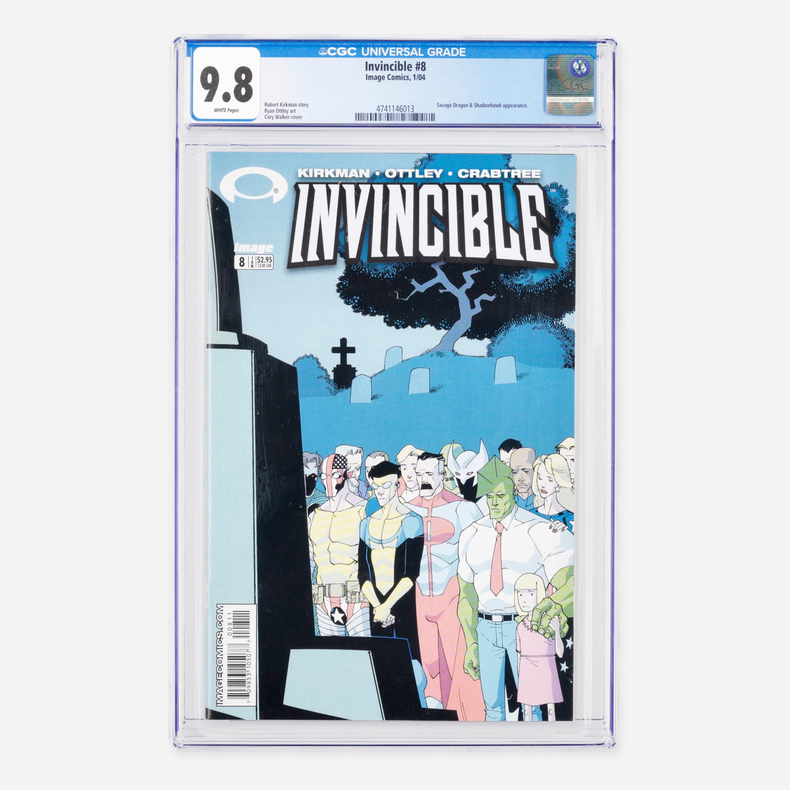Image Comics Invincible #8 CGC 9.8 (1 of 2)