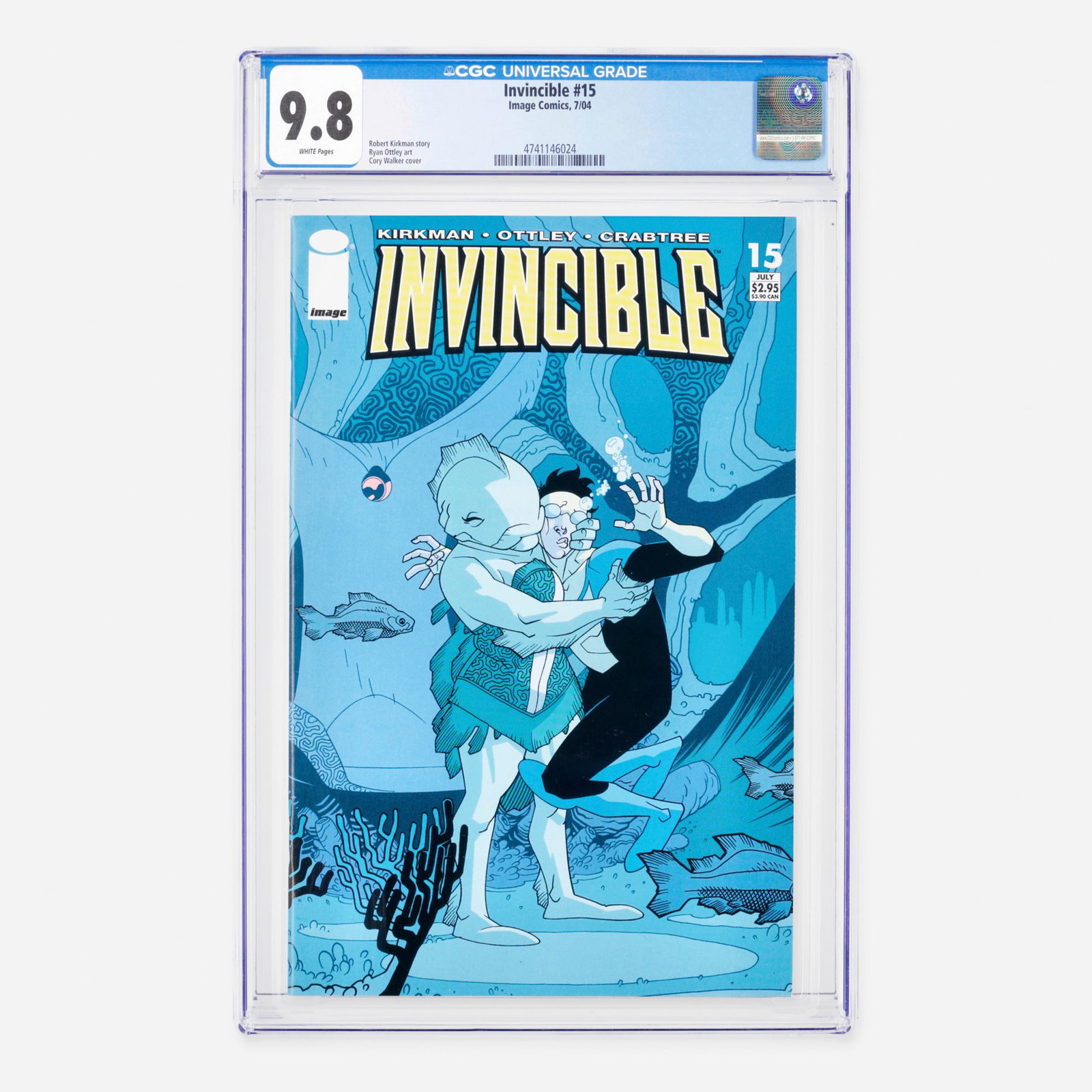 Image Comics Invincible #15 CGC 9.8 (1 of 2)